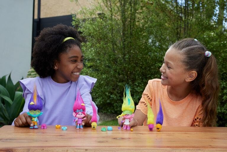 Foto 3 pulgar | Muñeca Pequeña Mattel Dreamworks Trolls Band Together Hair Pops Viva - Venta Internacional.