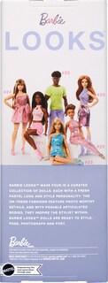 Foto 6 | Muñeca Barbie Looks Número 20 Coleccionable con Pelo Rojo y a la Moda - Venta Internacional