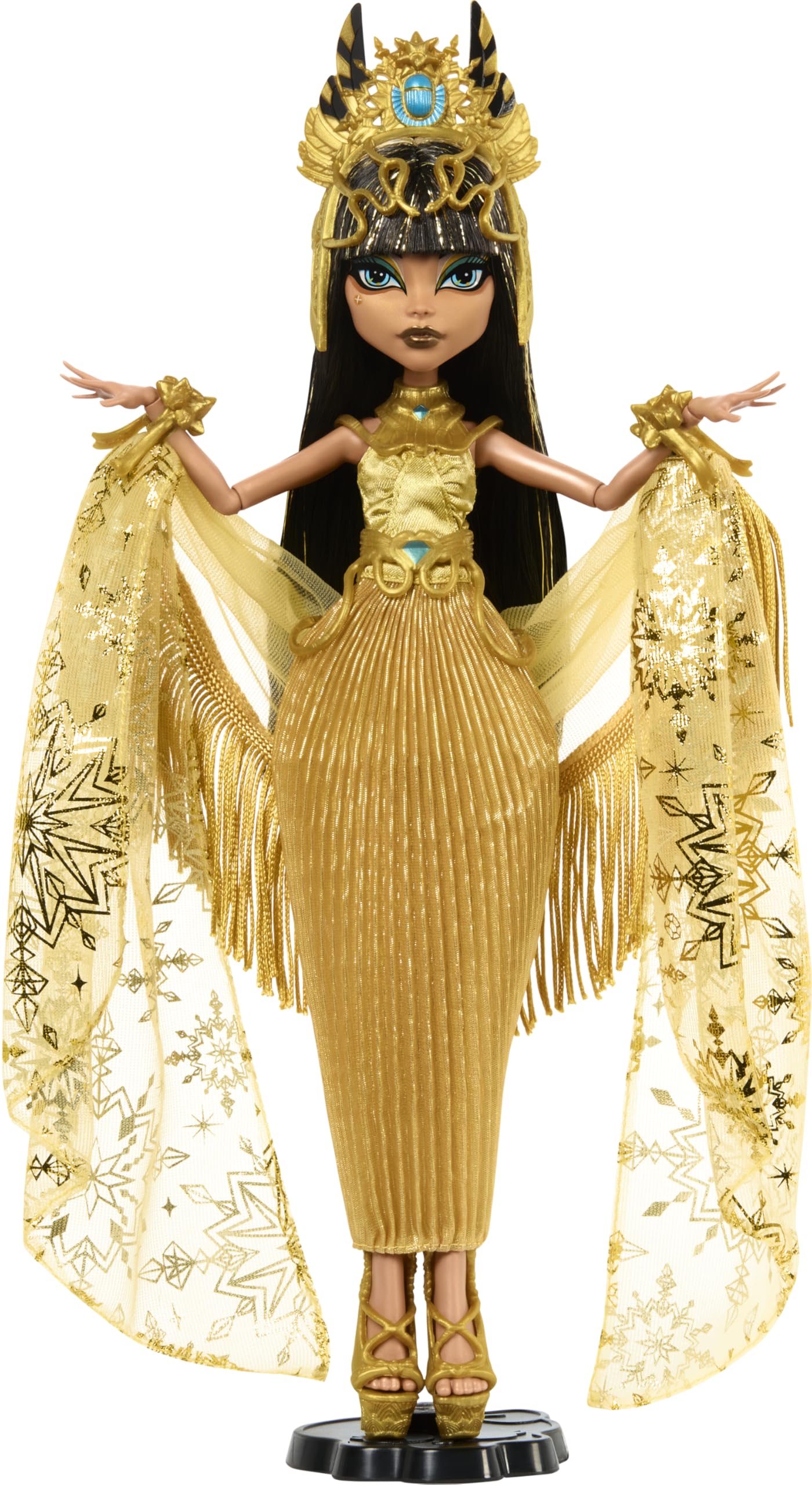 Muñeca Monster High Hoholiday Winter Cleo De Nile Con Acceso. - Venta Internacional.