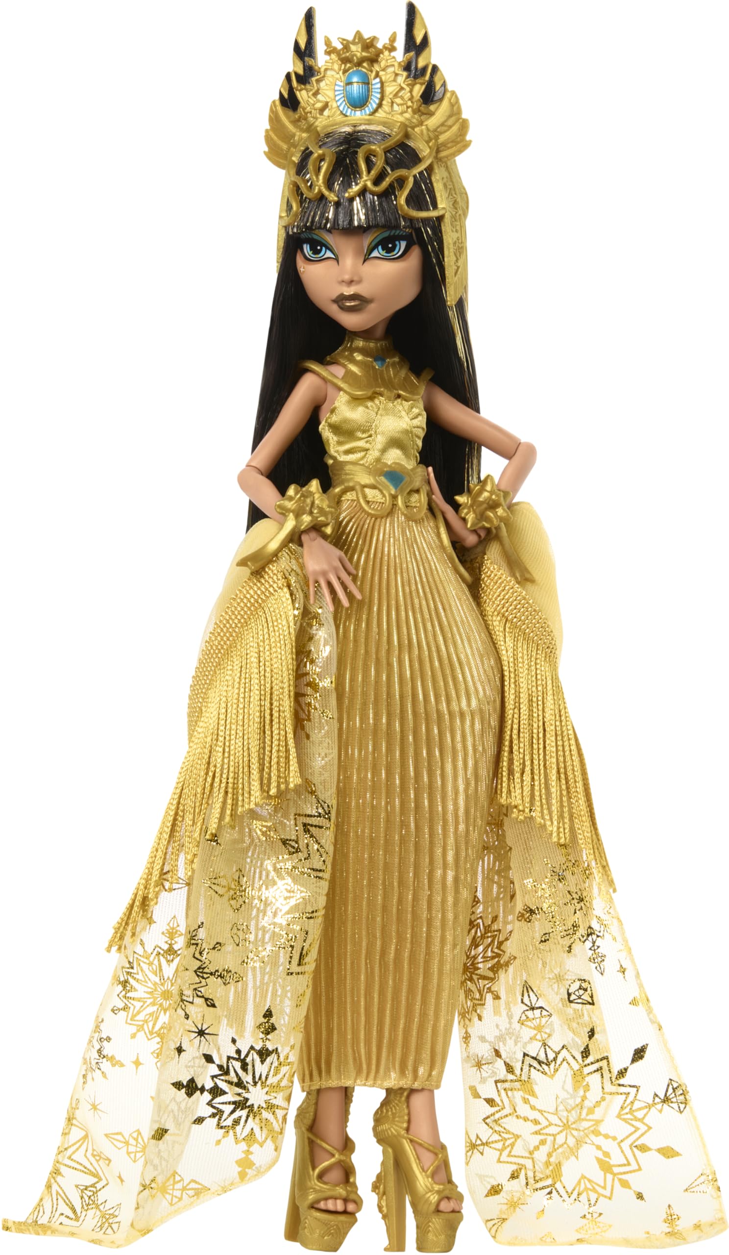 Foto 4 pulgar | Muñeca Monster High Hoholiday Winter Cleo De Nile Con Acceso. - Venta Internacional.