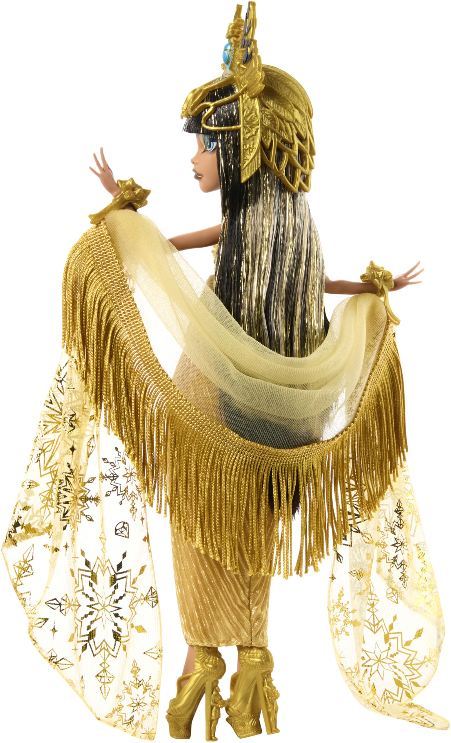 Foto 5 | Muñeca Monster High Hoholiday Winter Cleo De Nile Con Acceso. - Venta Internacional.