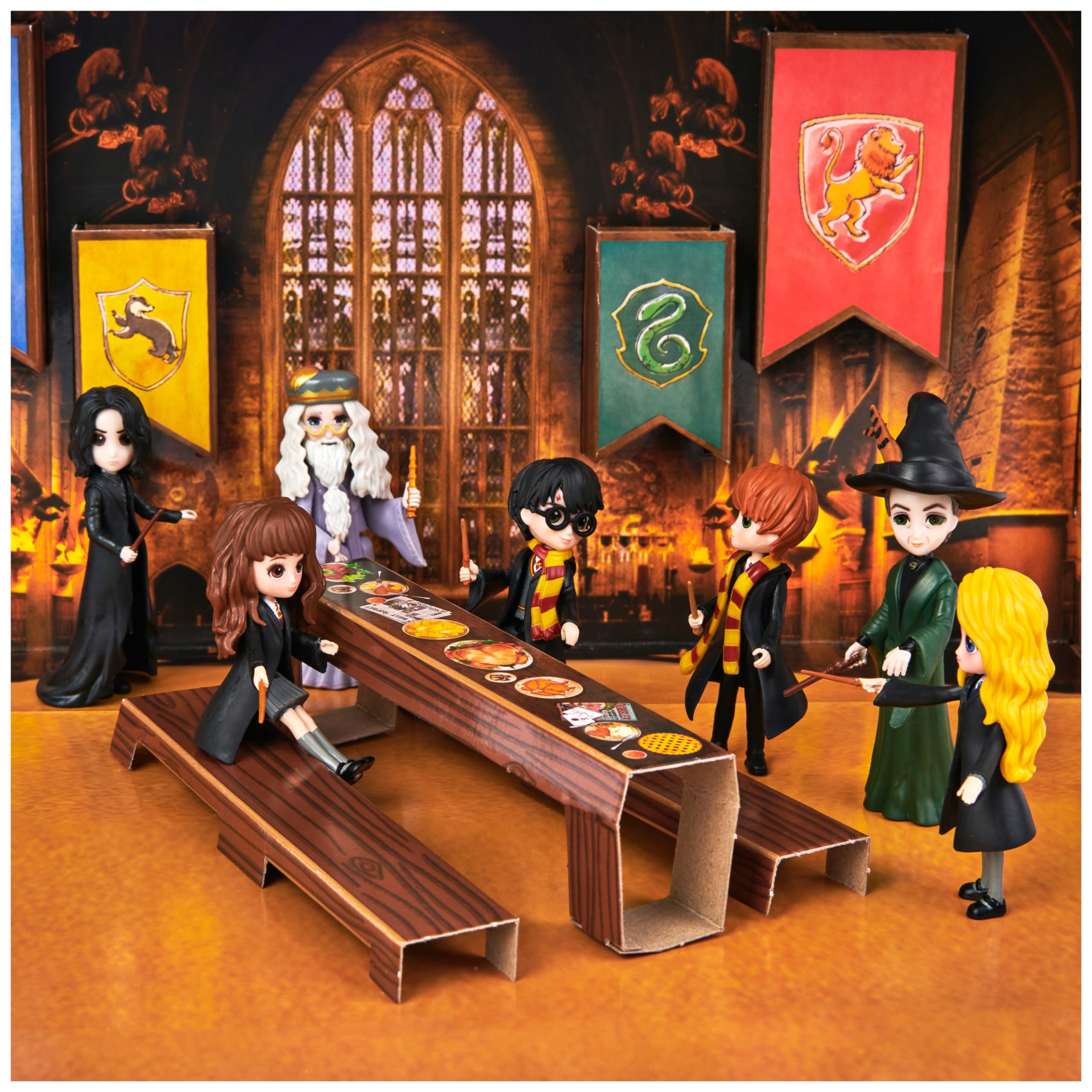 Foto 5 pulgar | Set De Juguetes Wizarding World Harry Potter Magical Minis Con 7 Figuras - Venta Internacional.