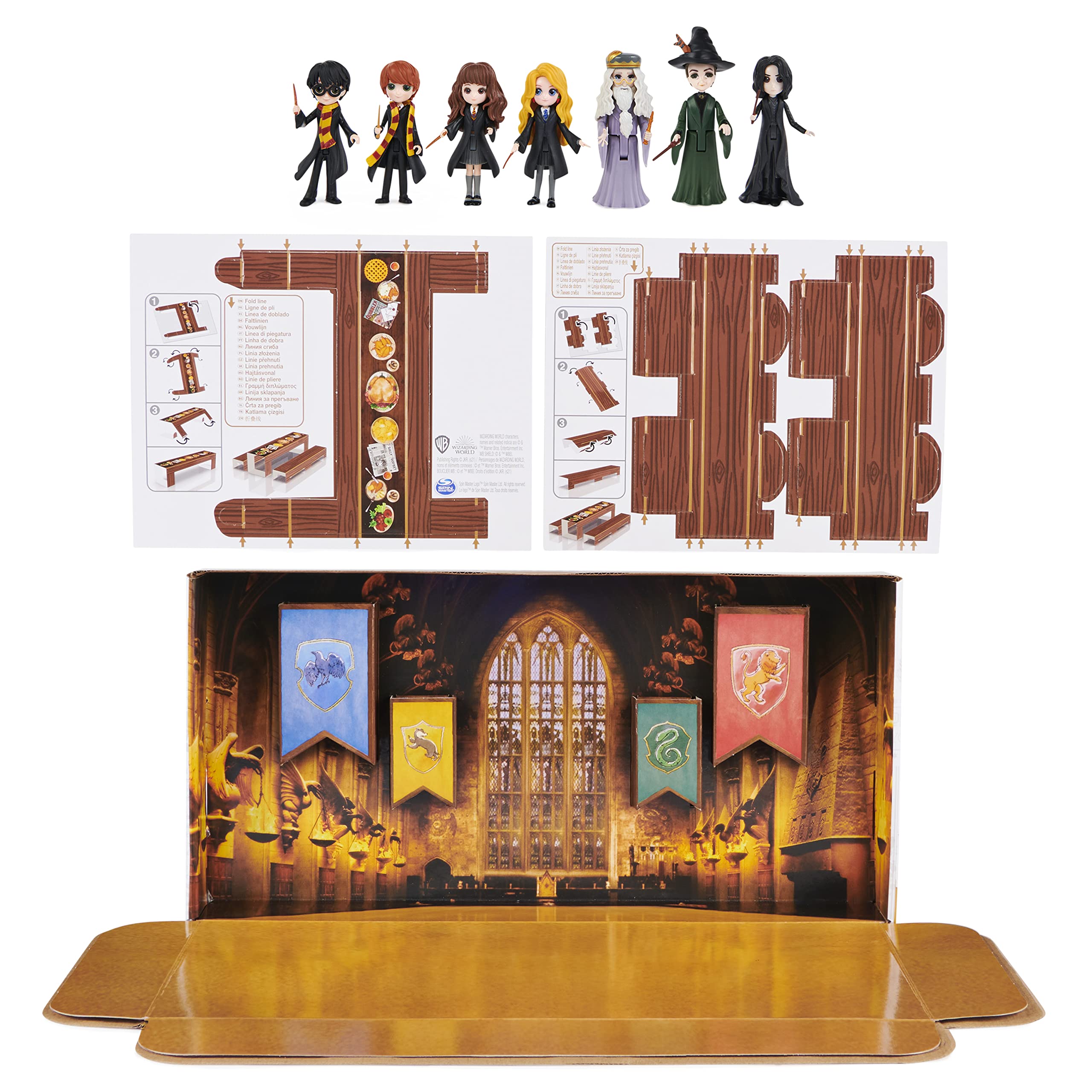 Foto 7 pulgar | Set De Juguetes Wizarding World Harry Potter Magical Minis Con 7 Figuras - Venta Internacional.