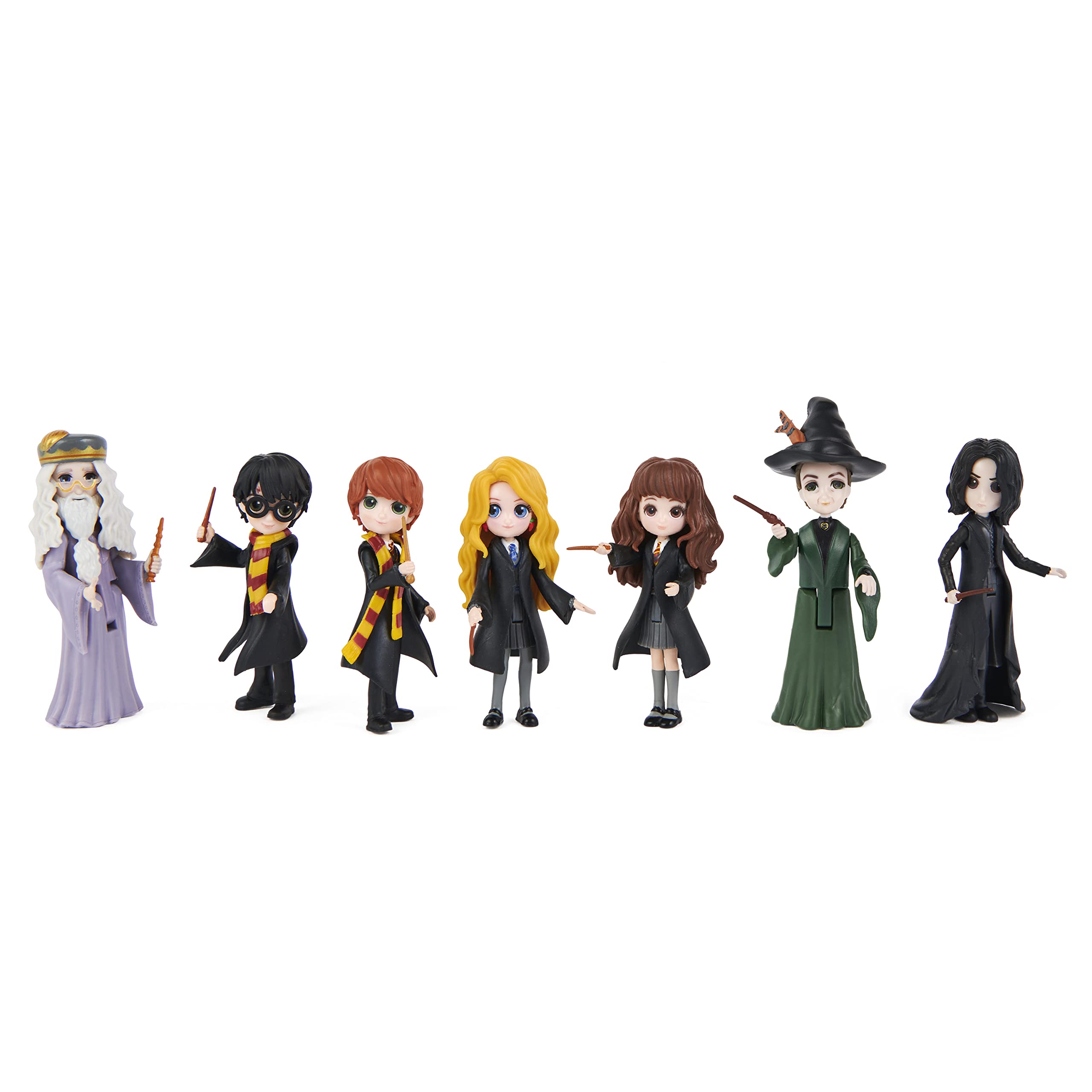 Foto 8 pulgar | Set De Juguetes Wizarding World Harry Potter Magical Minis Con 7 Figuras - Venta Internacional.