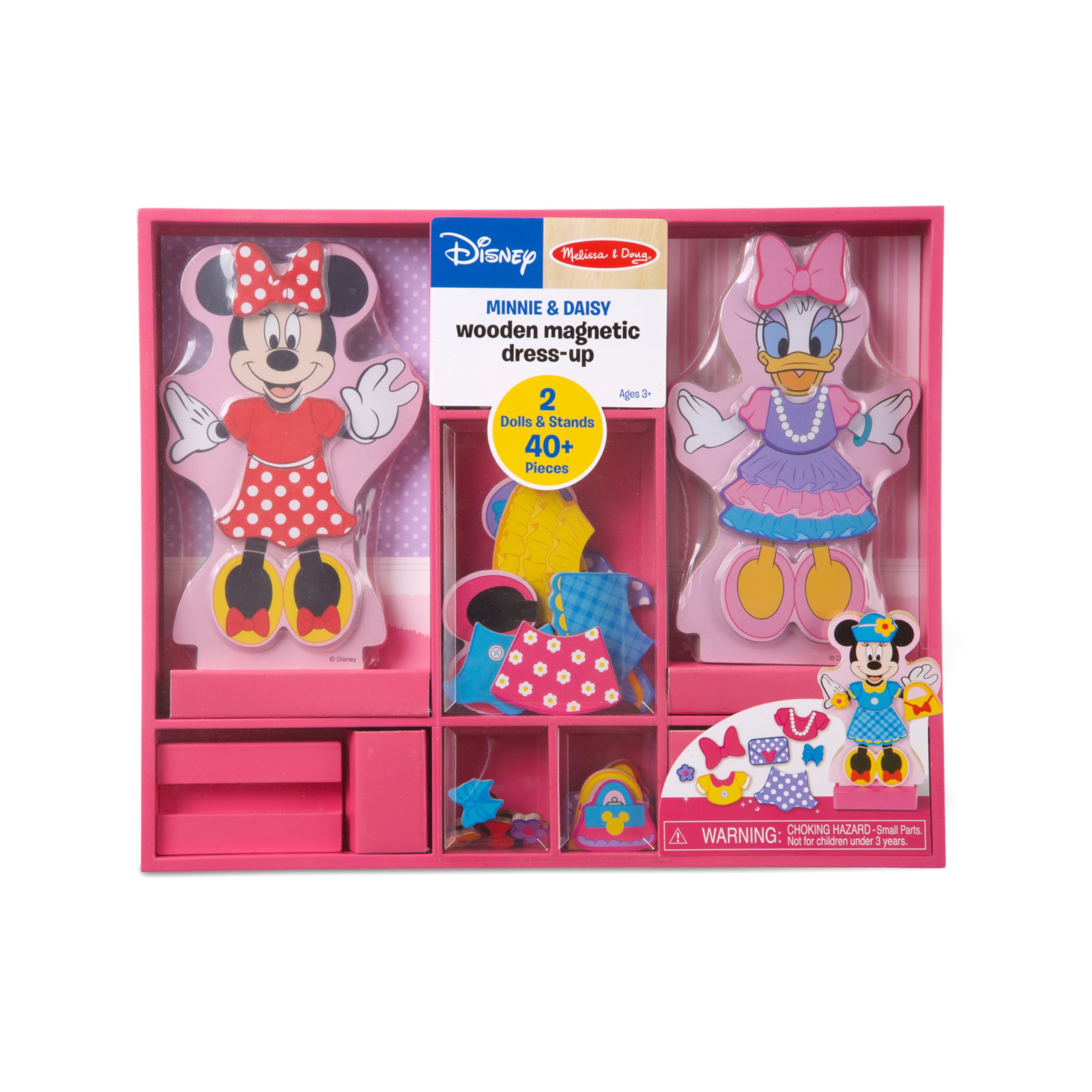 Foto 4 pulgar | Set De Disfraces Melissa & Doug Disney Minnie Mouse Con Daisy Duck - Venta Internacional.