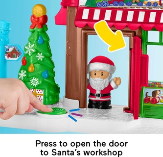 Foto 3 | Set De Juguetes Fisher-price Little People Christmas Wonderland 1+y - Venta Internacional.