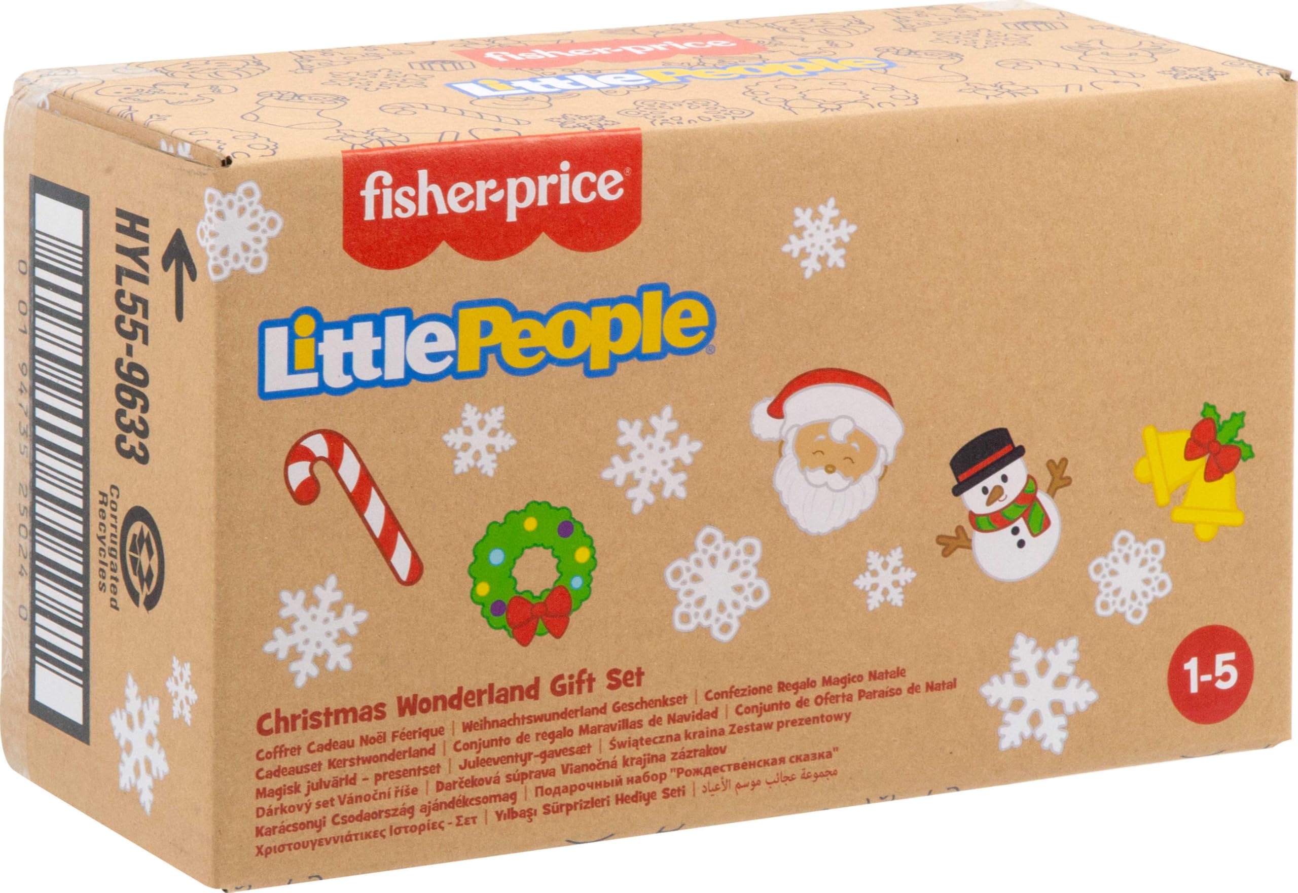 Foto 7 pulgar | Set De Juguetes Fisher-price Little People Christmas Wonderland 1+y - Venta Internacional.