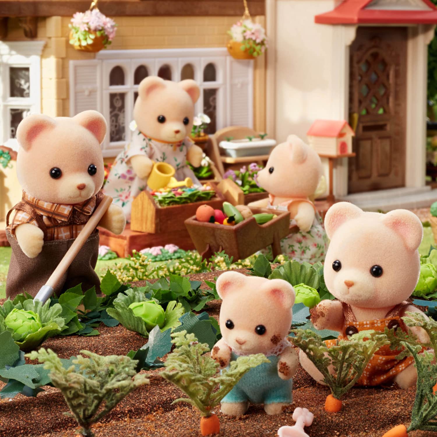 Foto 3 | Toy Calico Critters Cuddle Bear Family Con 4 Muñecas De Más De 3 Años - Venta Internacional.