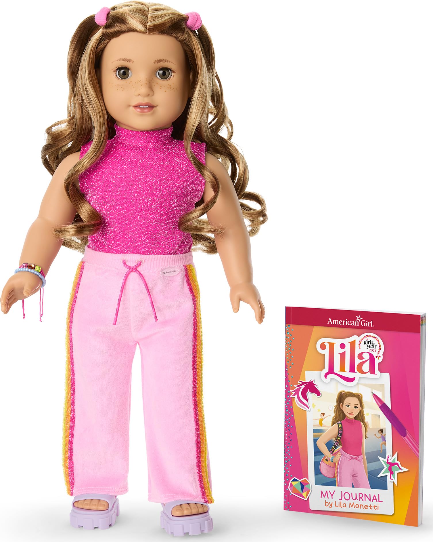 Foto 2 pulgar | Muñeca American Girl Lila De 45 Cm Con Diario La Chica Del Año 2024 - Venta Internacional.