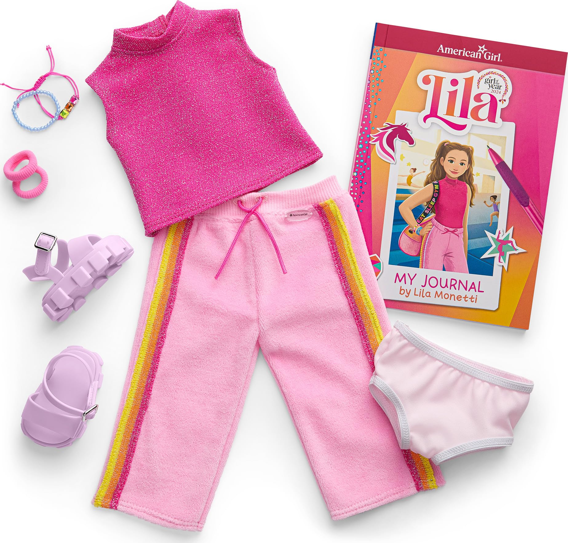 Foto 4 pulgar | Muñeca American Girl Lila De 45 Cm Con Diario La Chica Del Año 2024 - Venta Internacional.