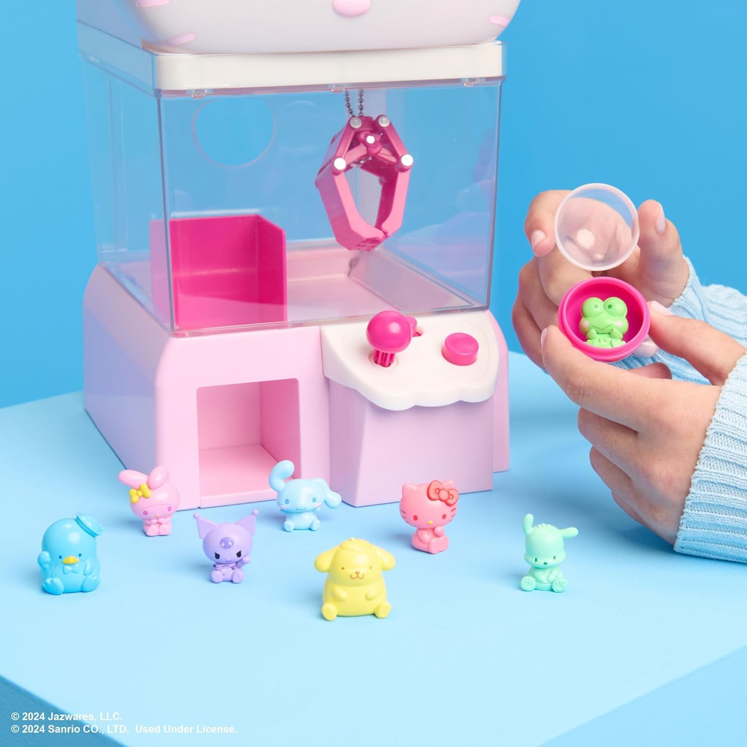 Foto 3 pulgar | Hello Kitty And Friends De Claw Machine Con 8 Minifiguras - Venta Internacional.