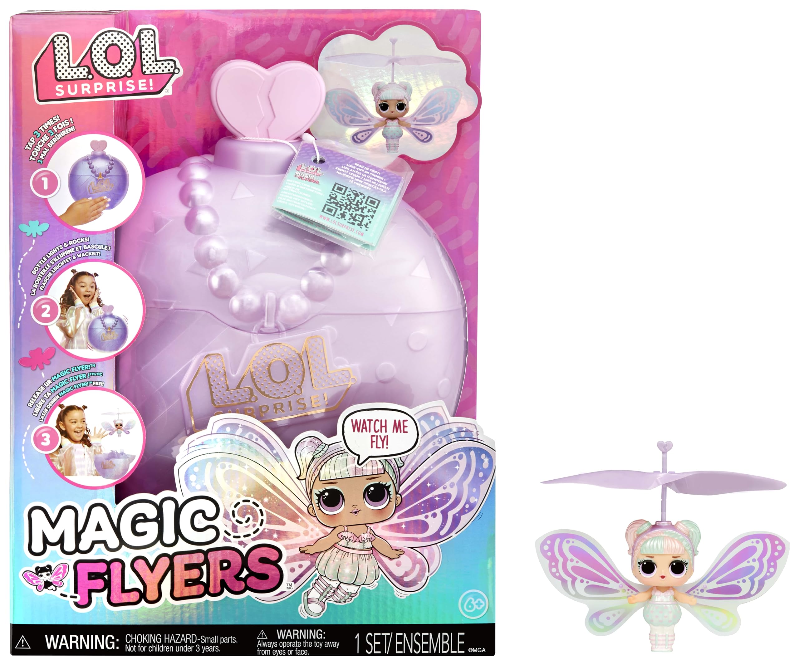 ¡sorpresa De Magic Flyers L.o.l.! Muñeca Guiada A Mano Sweetie Fly - Venta Internacional.