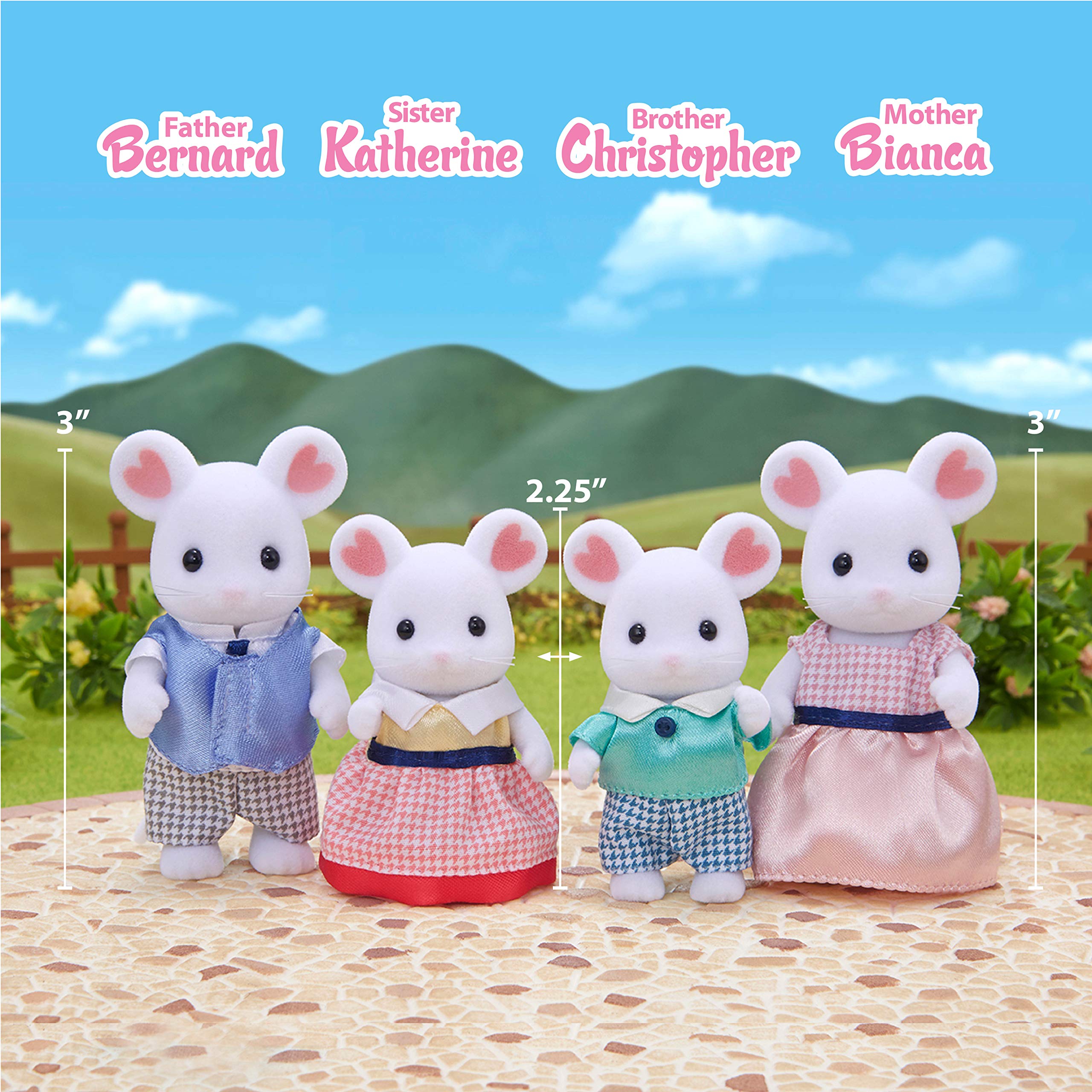 Foto 3 pulgar | Familia De Ratones Con Malvavisco Dolls Calico Critters, 7,62 Cm - Venta Internacional.