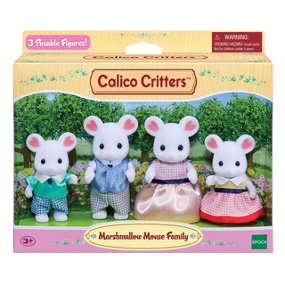 Foto 3 | Familia De Ratones Con Malvavisco Dolls Calico Critters, 7,62 Cm - Venta Internacional.