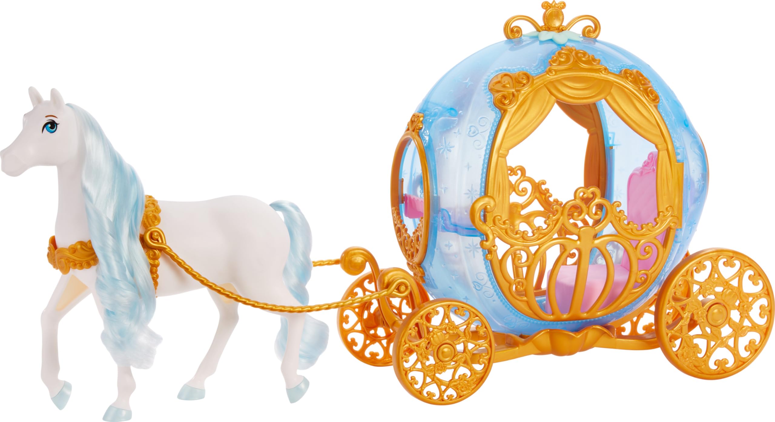 Foto 2 pulgar | Carruaje Rodante De La Princesa Cenicienta De Toy Mattel Disney - Venta Internacional.