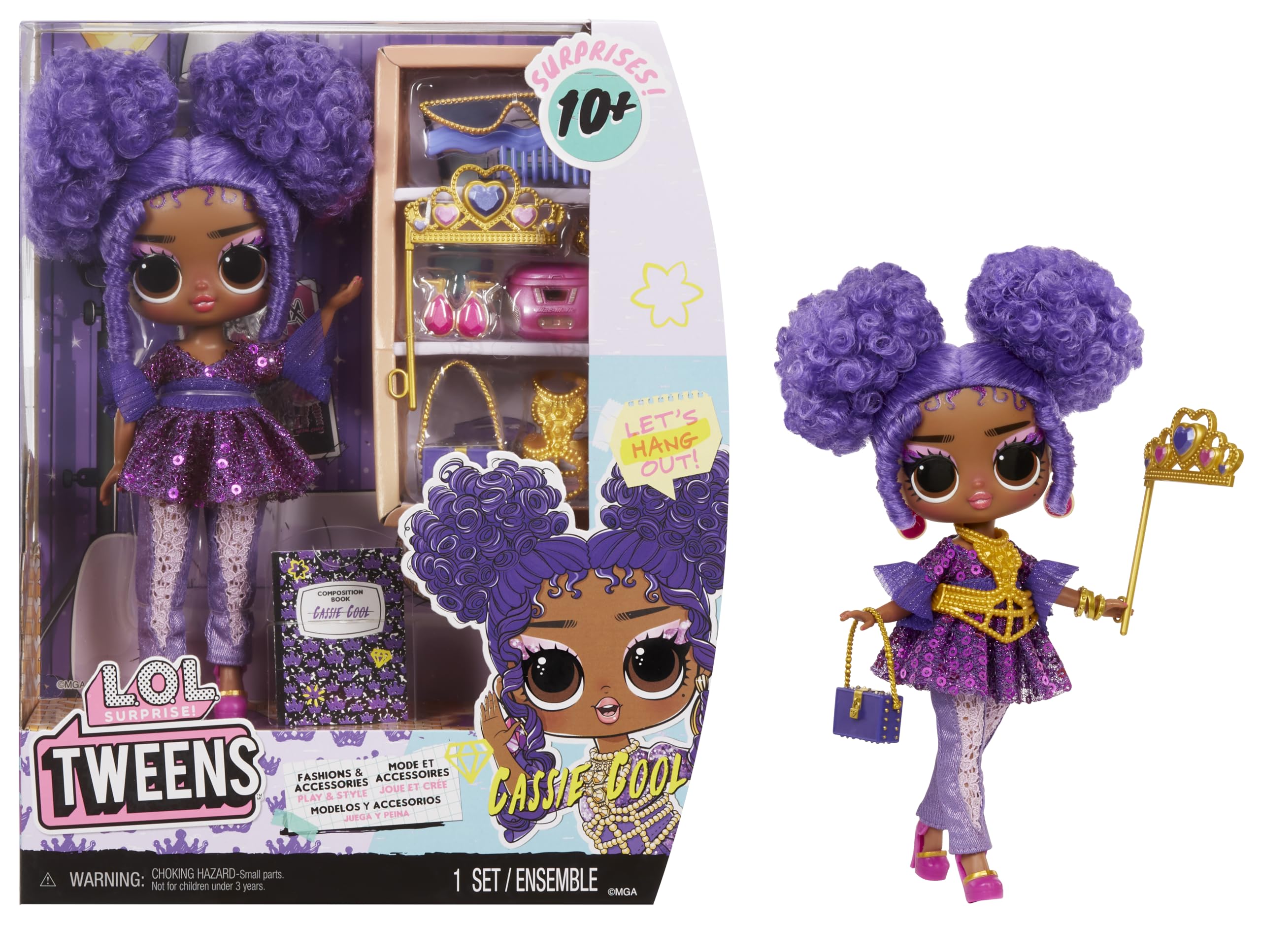 Muñeca De Moda L.o.l. ¡sorpresa! Cassie Cool Para Preadolescentes Con Más De 10 Sorpresas - Venta Internacional.