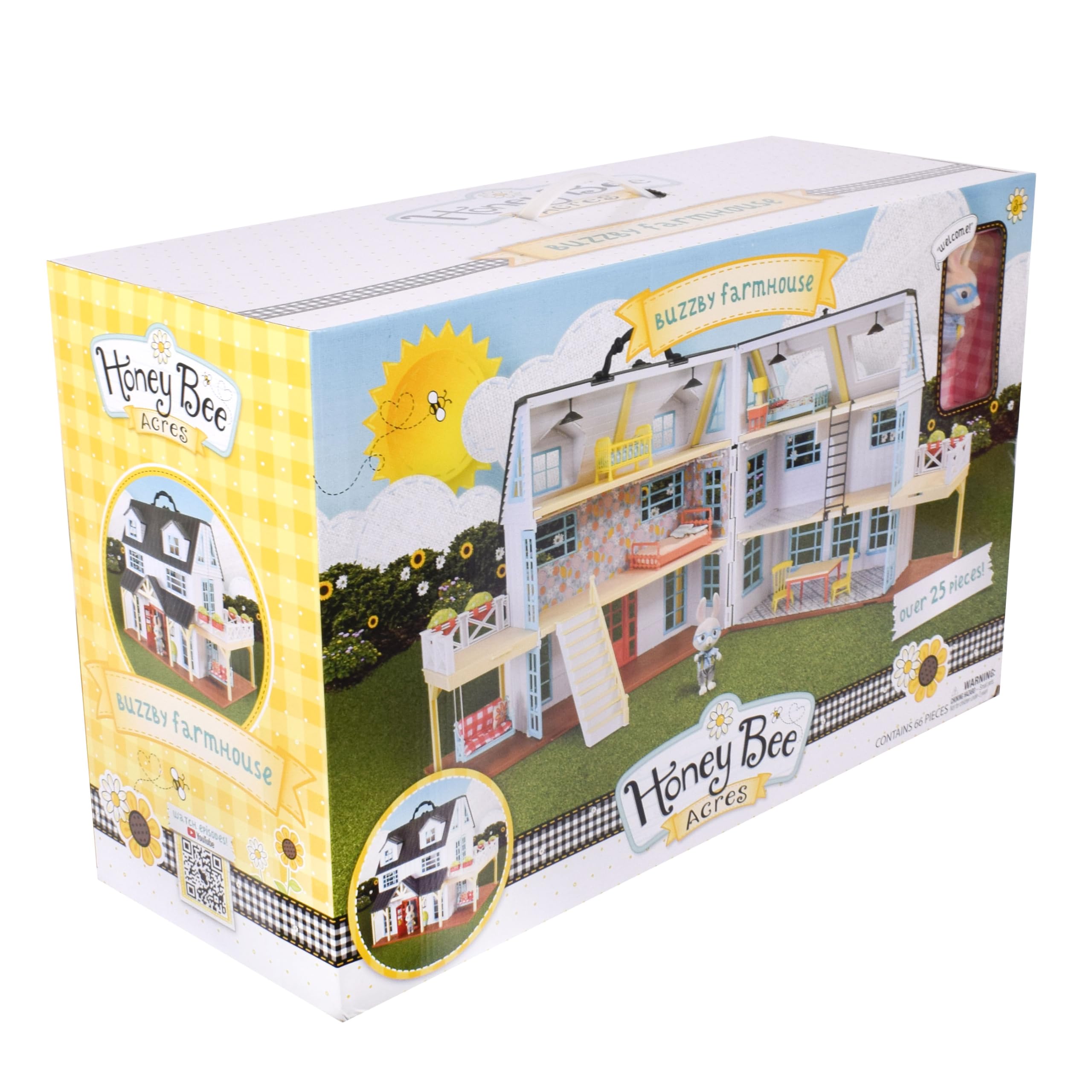 Foto 8 pulgar | Set De Juego Dollhouse Sunny Days Honey Bee Acres Buzzby Para Más De 3 Años - Venta Internacional.