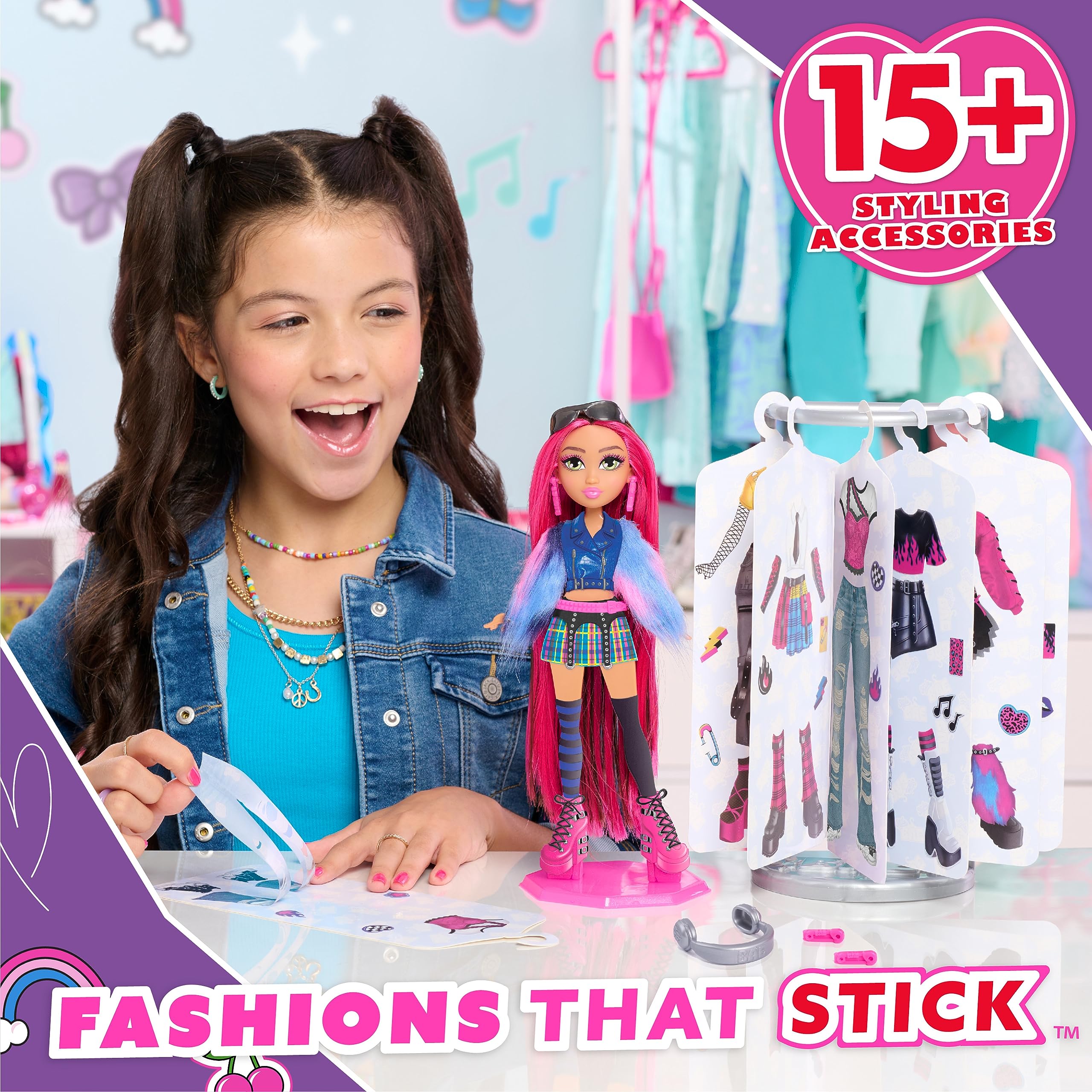 Foto 4 pulgar | Muñeca Moderna Just Play Style Bae Kenzie De 25 Cm Con 28 Piezas - Venta Internacional.