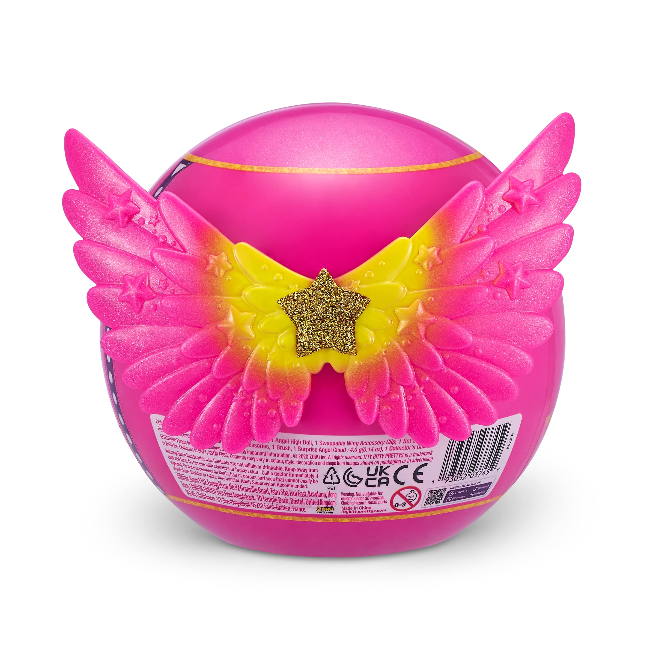 Foto 8 pulgar | Toy Zuru Itty Bitty Prettys Angel High Serie 2 Bella Donna - Venta Internacional.