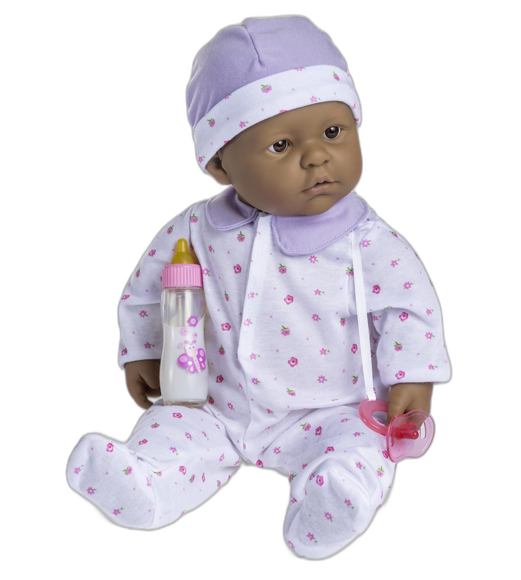 Muñeca Jc Toys La Baby Hispanic De 50 Cm, Lavable Con Atuendo - Venta Internacional.