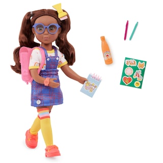 Foto 1 | Muñeca Moderna Con Purpurina Para Niñas, Macha De 14 Pulgadas Con Atuendo De Arcoíris - Venta Internacional.