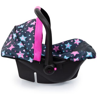 Foto 2 | Silla De Coche Para Muñecas, Diseño Bayer, Turquesa, Rosa Y Estrellas, 18 Pulgadas - Venta Internacional.