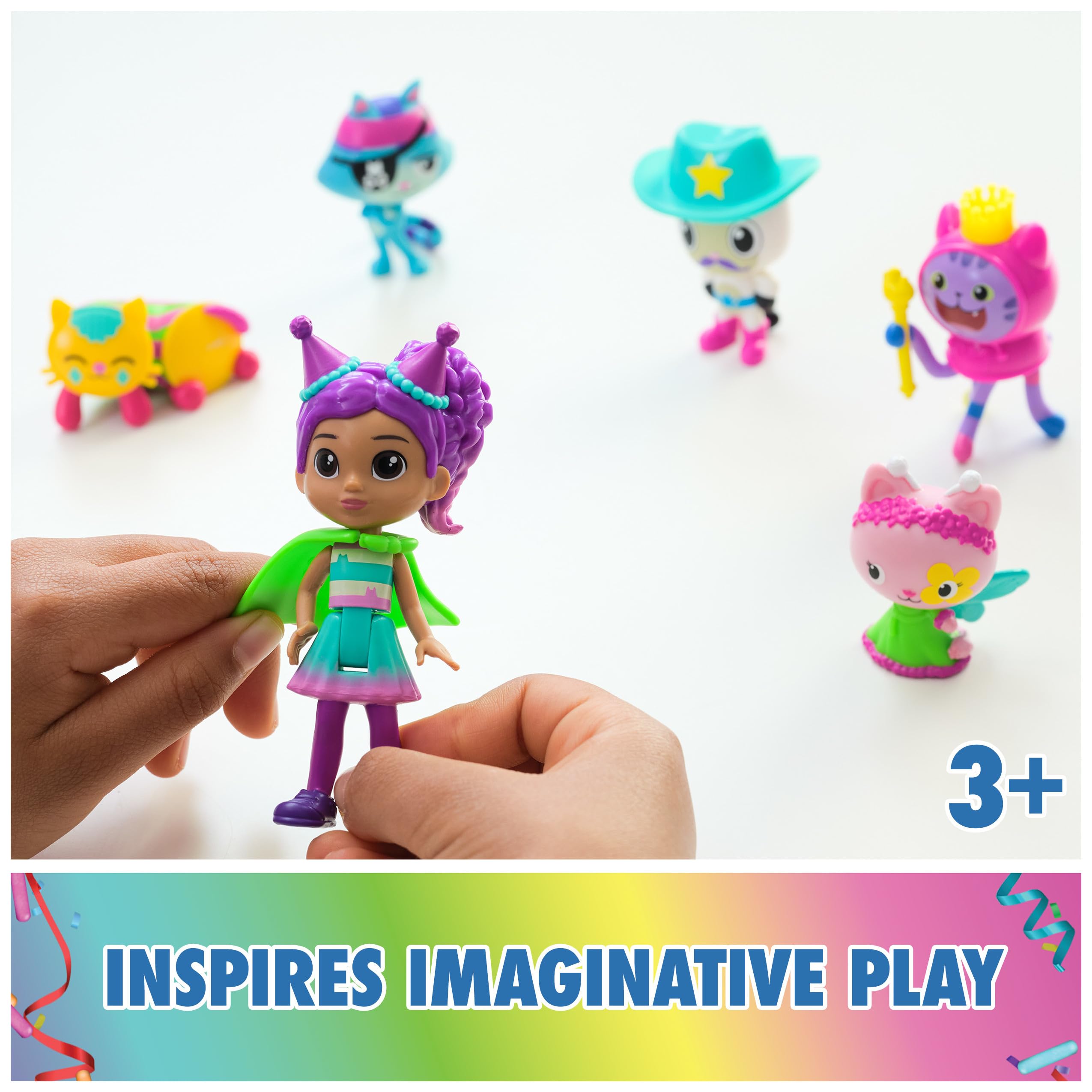 Foto 6 pulgar | Figuras De Celebración De Toy Gabby's Dollhouse Con Gabby Girl 3+ - Venta Internacional.
