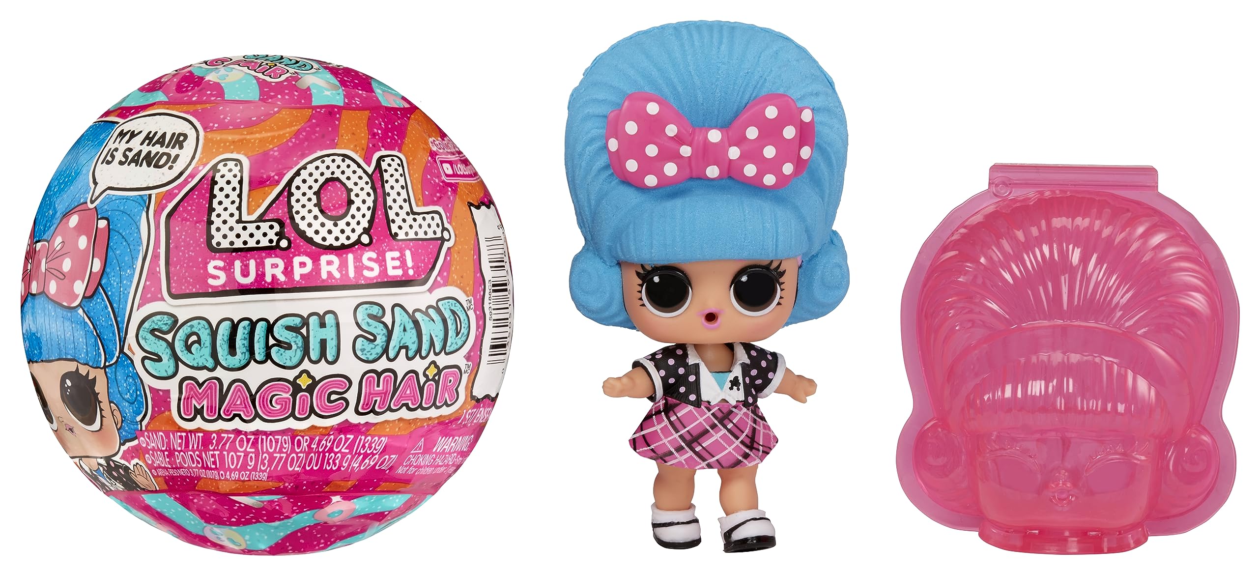 Foto 2 pulgar | ¡sorpresa De Squish Sand Magic Hair Tots L.o.l.! Con Doll 3+ - Venta Internacional.