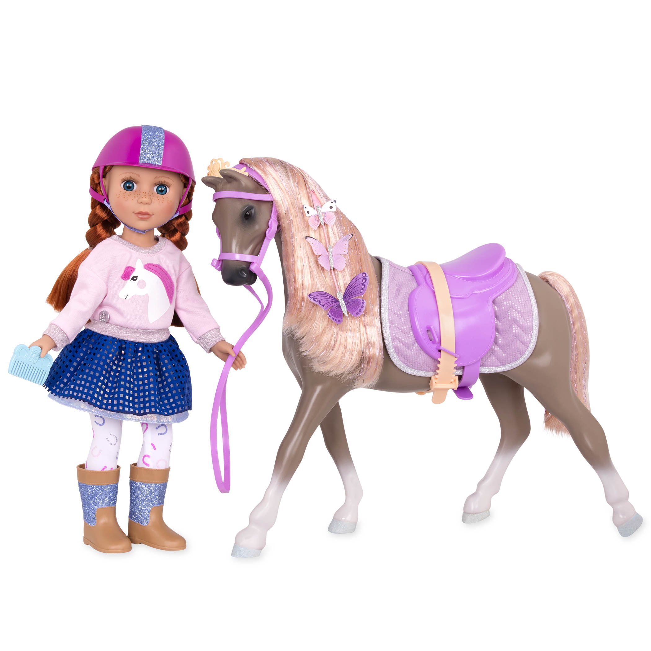 Foto 5 pulgar | Toy Horse Glitter Girls Wanderlust 36,8 Cm Con Accesorios - Venta Internacional.