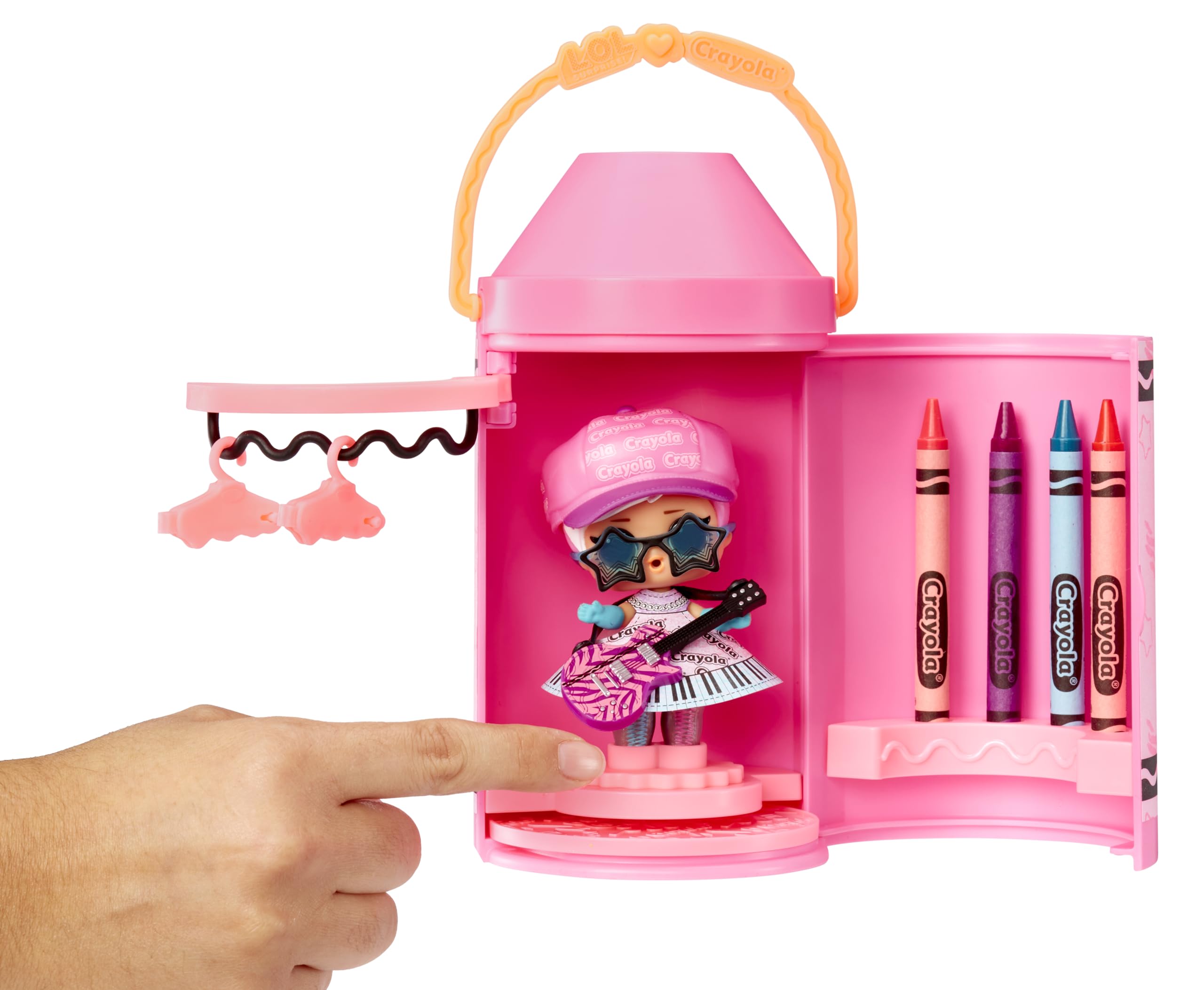 Foto 4 | Toy Lol Surprise Loves Crayola Color Me Studio Con Muñeca 3+ - Venta Internacional.