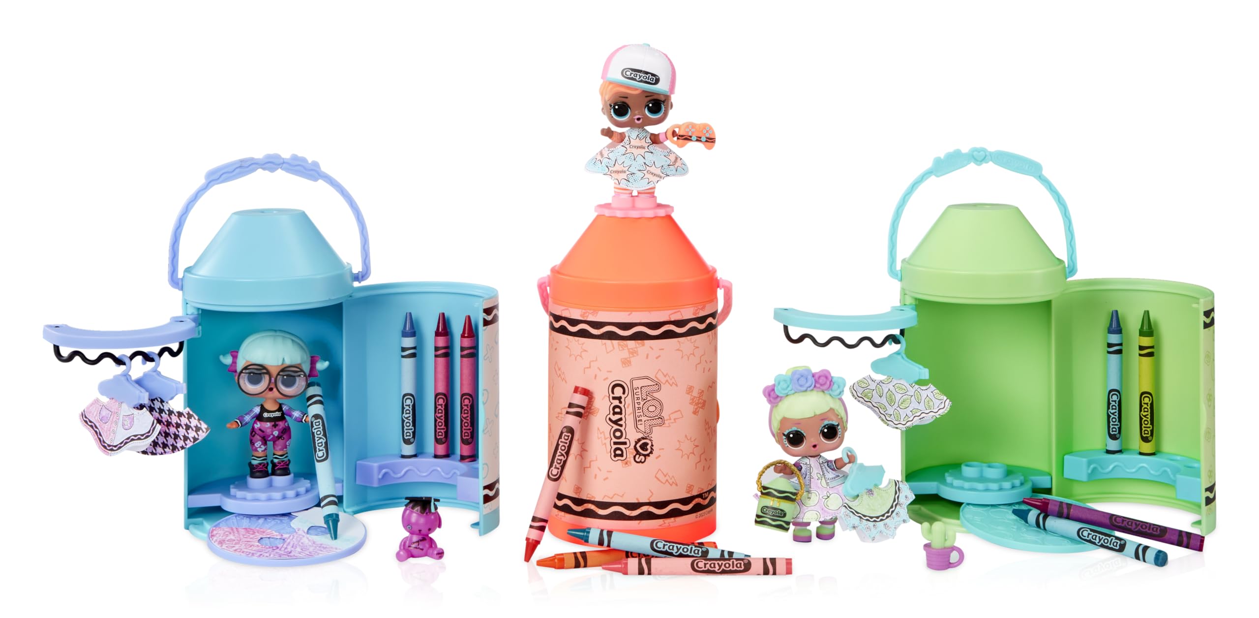 Foto 5 | Toy Lol Surprise Loves Crayola Color Me Studio Con Muñeca 3+ - Venta Internacional.