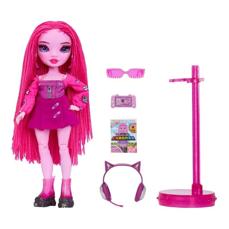Foto 4 pulgar | Muñeca Moderna Rainbow High Shadow High Pinkie Pink De 4 A 12 Años - Venta Internacional.
