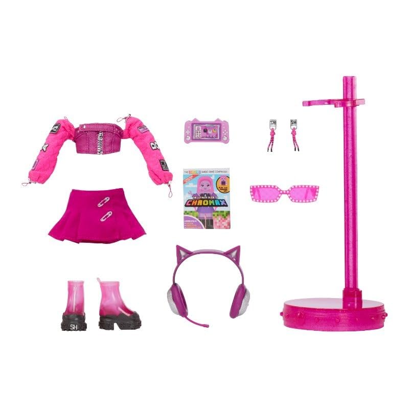 Foto 5 pulgar | Muñeca Moderna Rainbow High Shadow High Pinkie Pink De 4 A 12 Años - Venta Internacional.