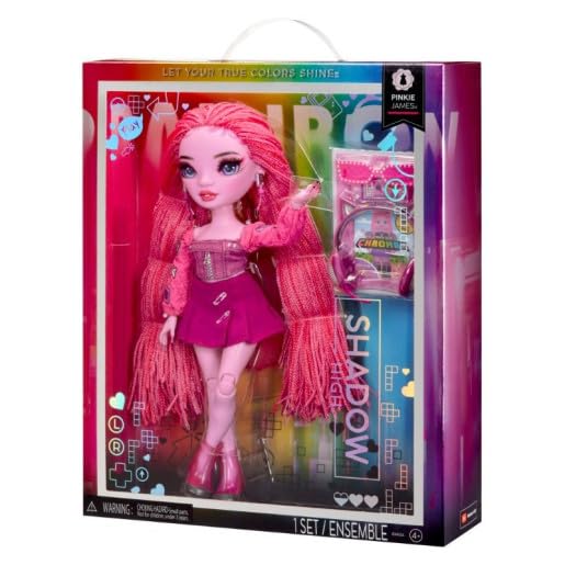 Foto 7 pulgar | Muñeca Moderna Rainbow High Shadow High Pinkie Pink De 4 A 12 Años - Venta Internacional.