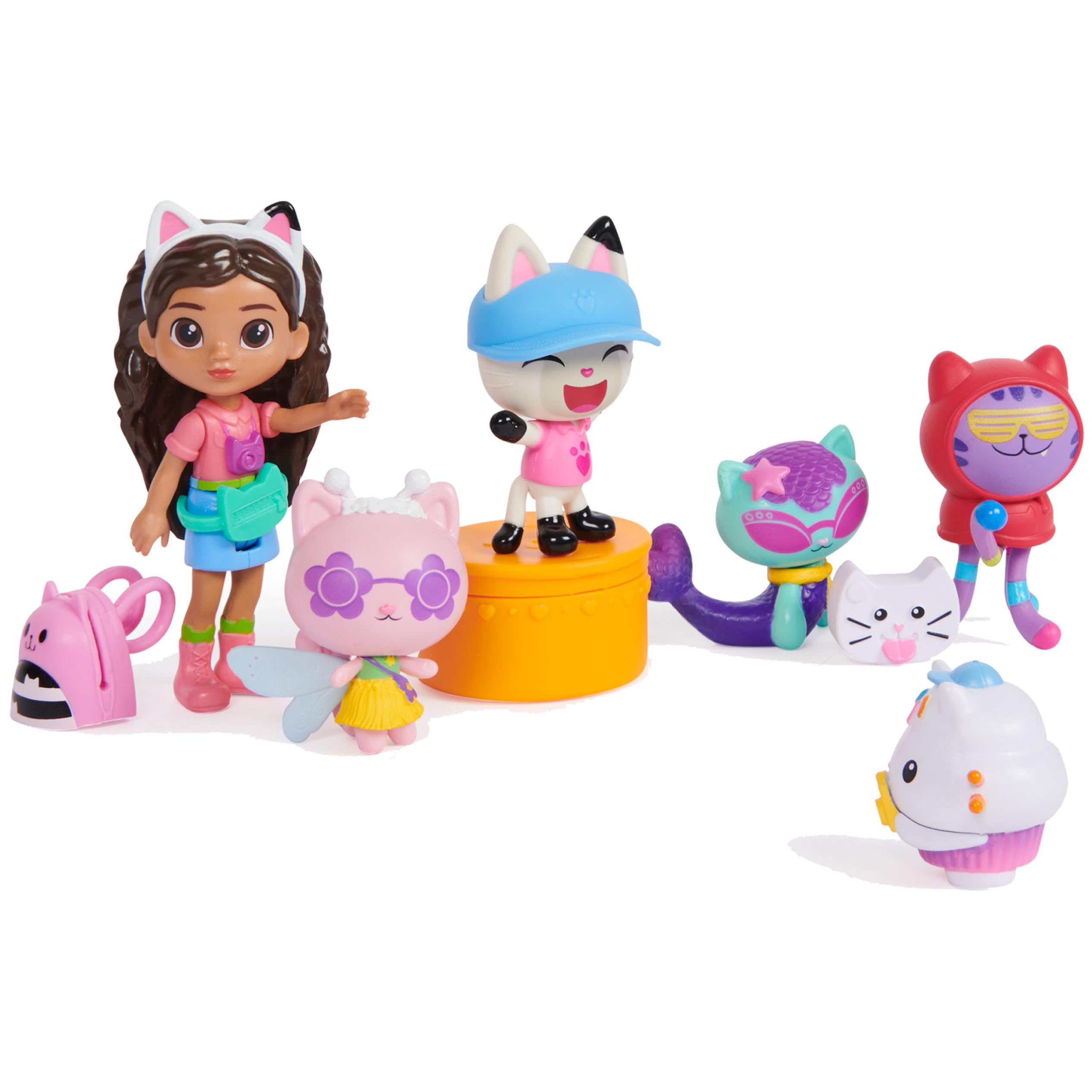 Foto 2 pulgar | Set De Figuras Gabby's Dollhouse Travel Theme Con Gabby Doll 3+ - Venta Internacional.