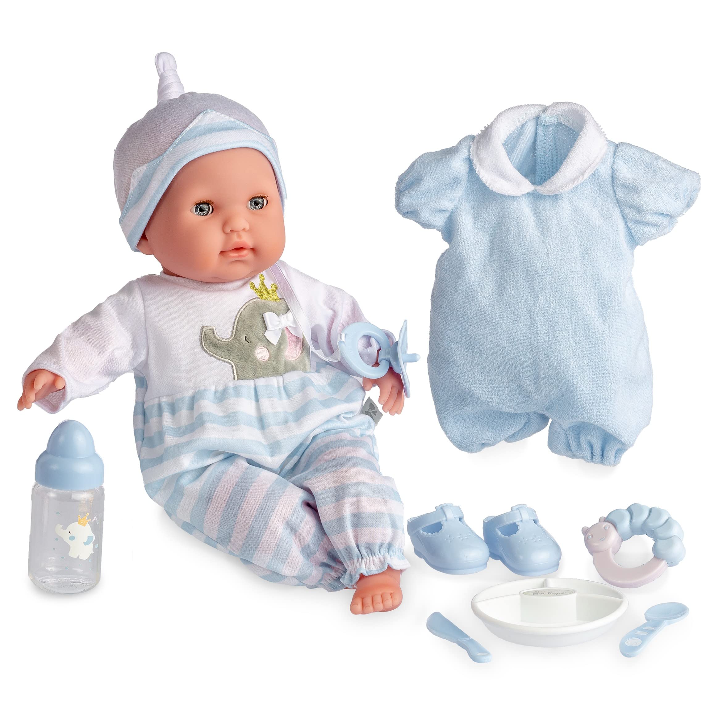 Baby Doll Jc Toys Berenguer Boutique 15 Pulgadas Con Set De Regalo De 10 Piezas - Venta Internacional.