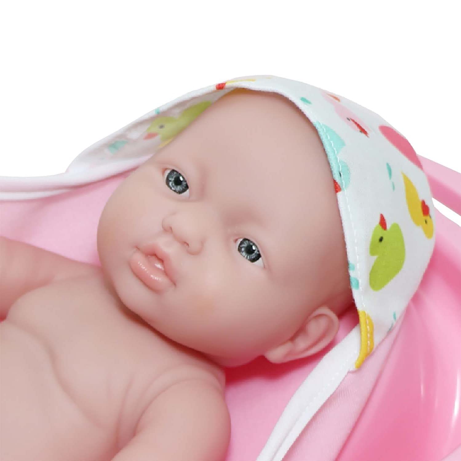 Foto 3 pulgar | Juego De Bañera Doll Jc Toys La Newborn De 12,5 Cm Con Canastilla De 10 Piezas - Venta Internacional.