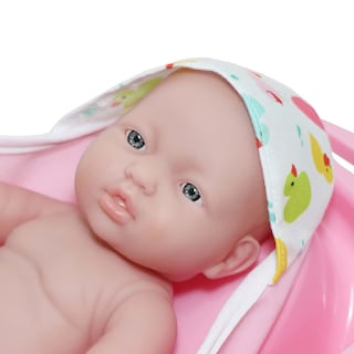 Foto 2 | Juego De Bañera Doll Jc Toys La Newborn De 12,5 Cm Con Canastilla De 10 Piezas - Venta Internacional.