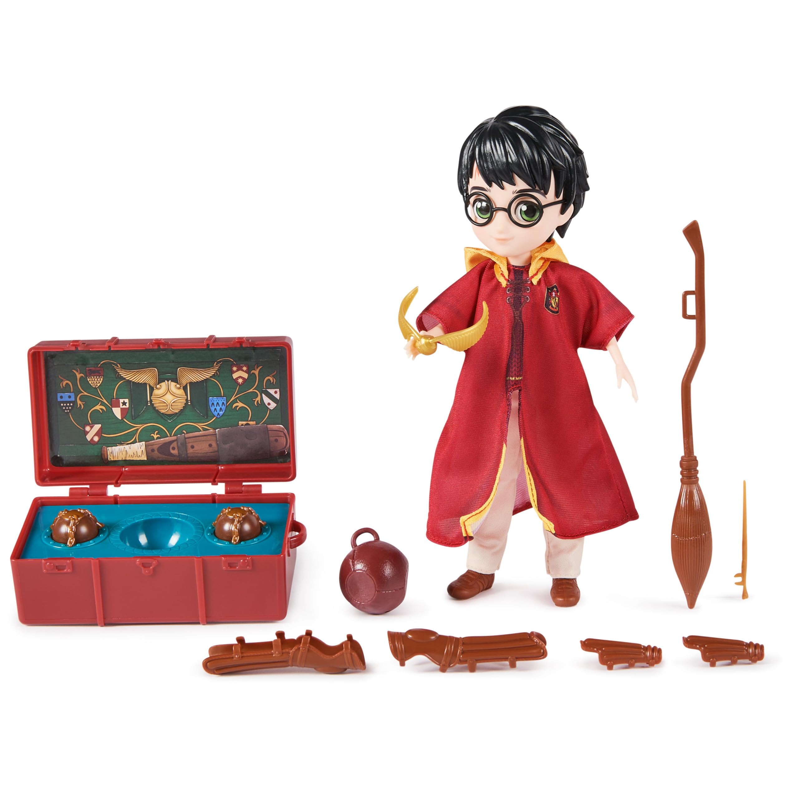 Muñeca De Quidditch De Harry Potter De Toy Wizarding World, 20 Cm Con Acc - Venta Internacional.