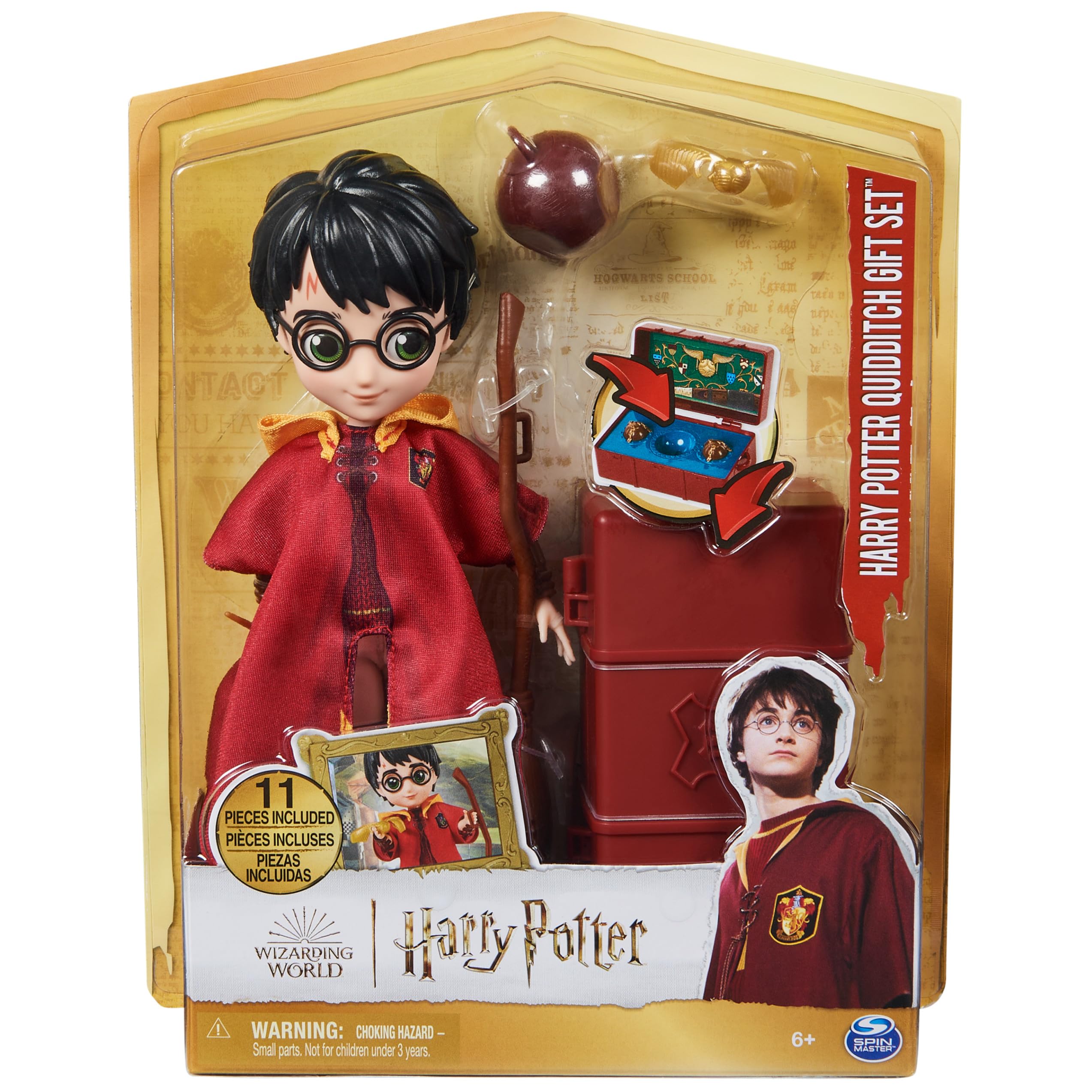 Foto 3 pulgar | Muñeca De Quidditch De Harry Potter De Toy Wizarding World, 20 Cm Con Acc - Venta Internacional.