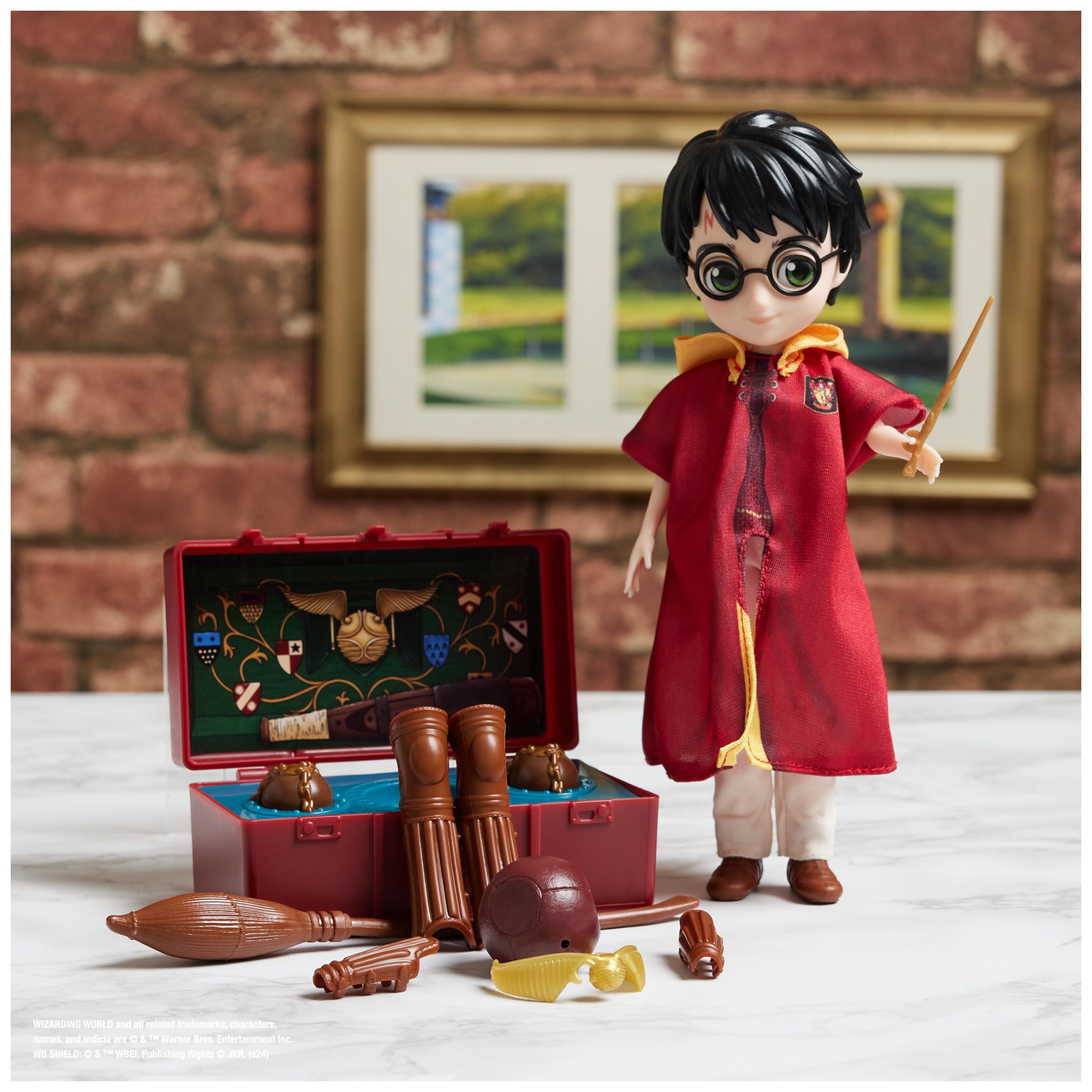Foto 6 pulgar | Muñeca De Quidditch De Harry Potter De Toy Wizarding World, 20 Cm Con Acc - Venta Internacional.