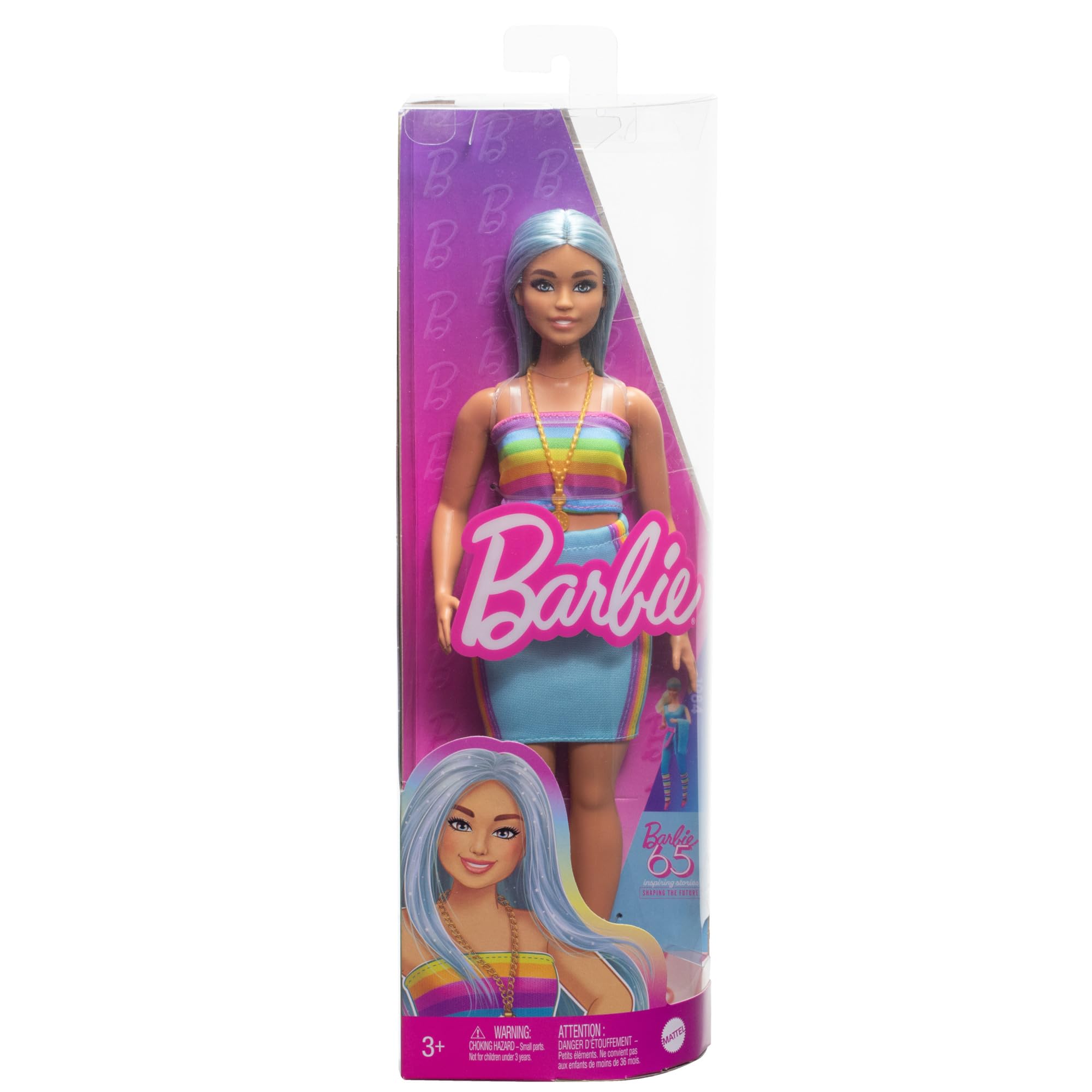 Foto 7 pulgar | Muñeca De Moda Barbie Fashionistas #218 65º Aniversario - Venta Internacional.