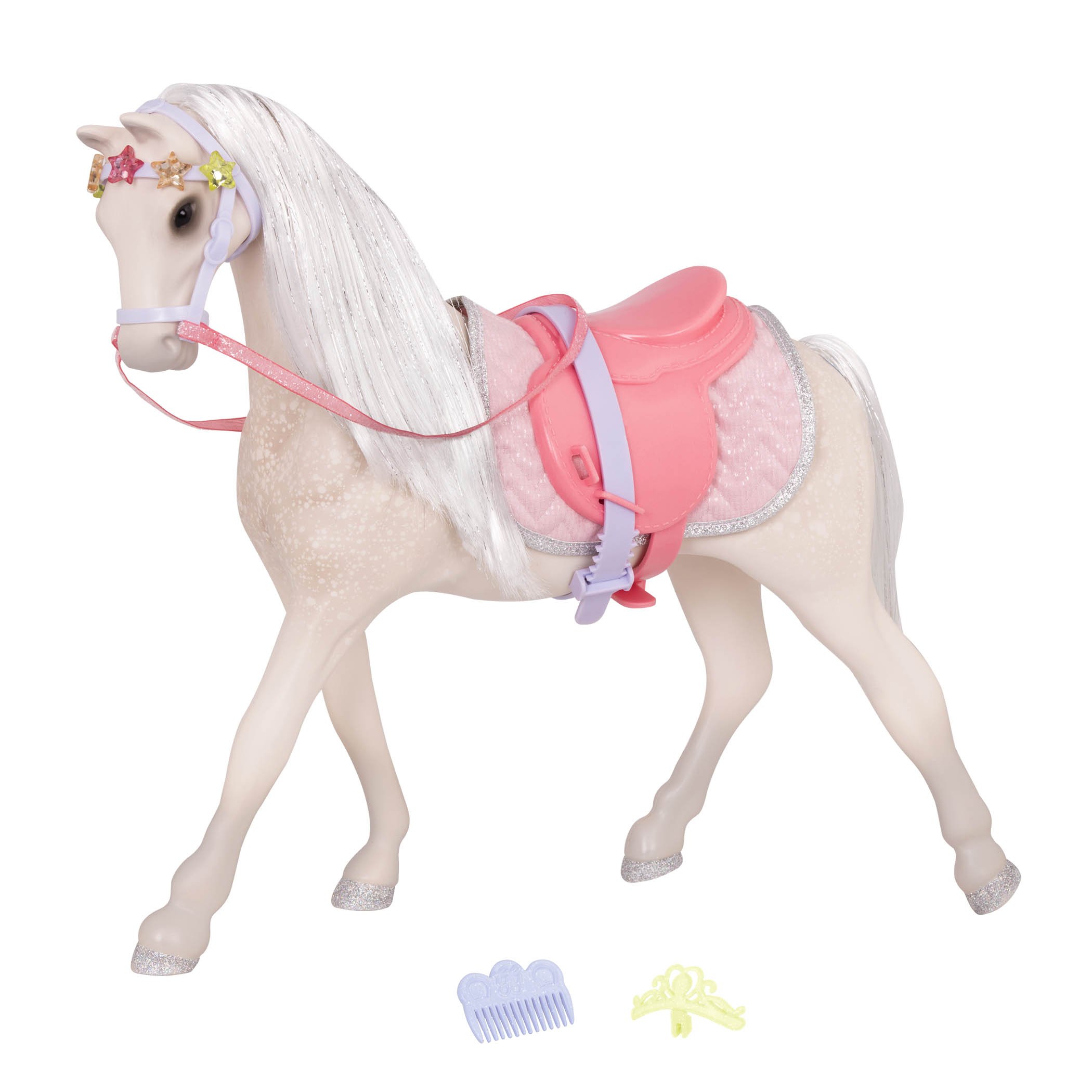 Toy Horse Glitter Girls Starlight 14 Para Niñas Mayores De 3 Años, Color Blanco - Venta Internacional.