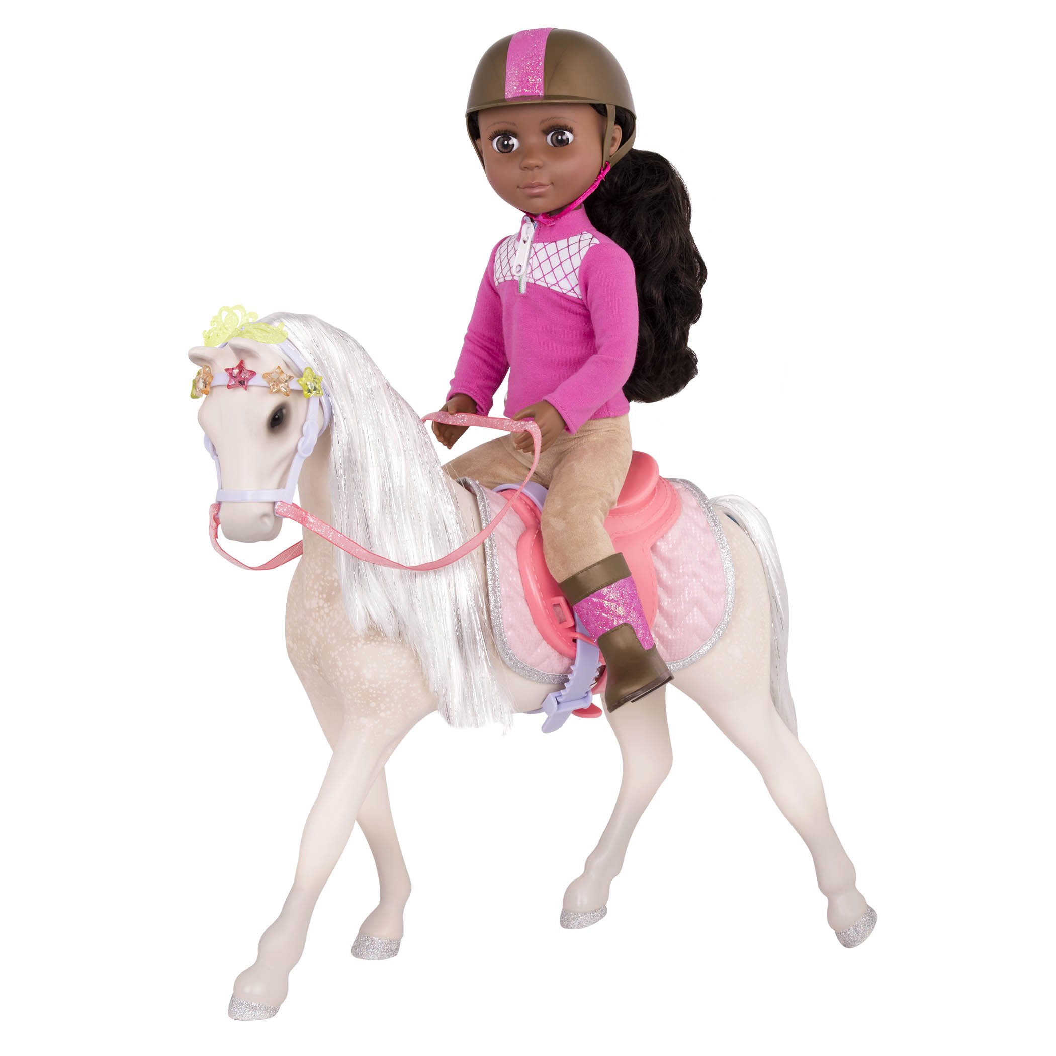 Foto 5 pulgar | Toy Horse Glitter Girls Starlight 14 Para Niñas Mayores De 3 Años, Color Blanco - Venta Internacional.