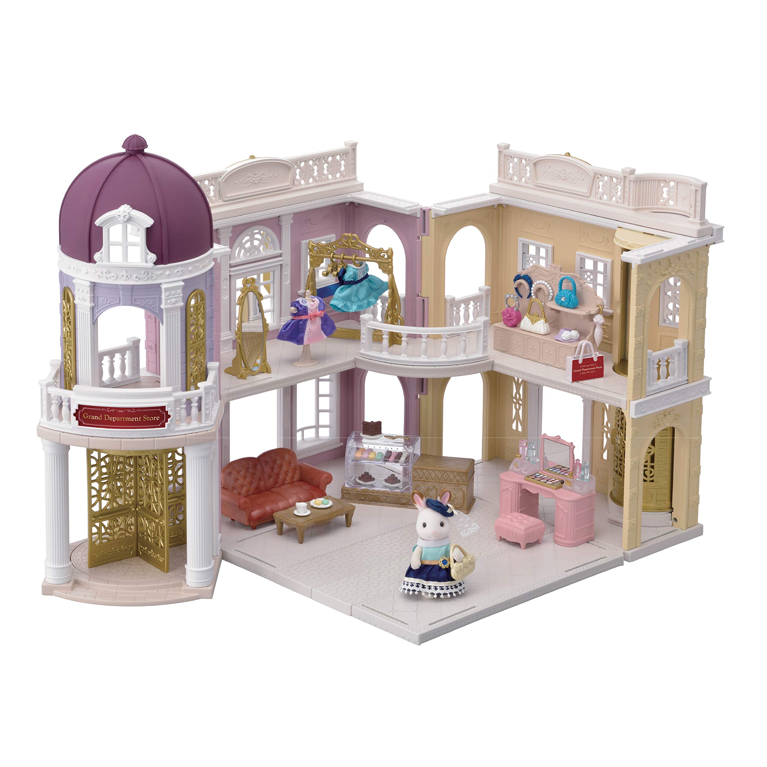 Fashion Dollhouse Playset Calico Critters Grand Department Store, Set De Regalo Para 3 A 8 Años - Venta Internacional.