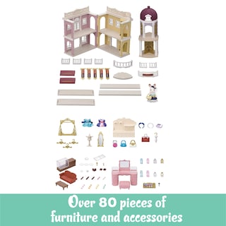 Foto 2 | Fashion Dollhouse Playset Calico Critters Grand Department Store, Set De Regalo Para 3 A 8 Años - Venta Internacional.