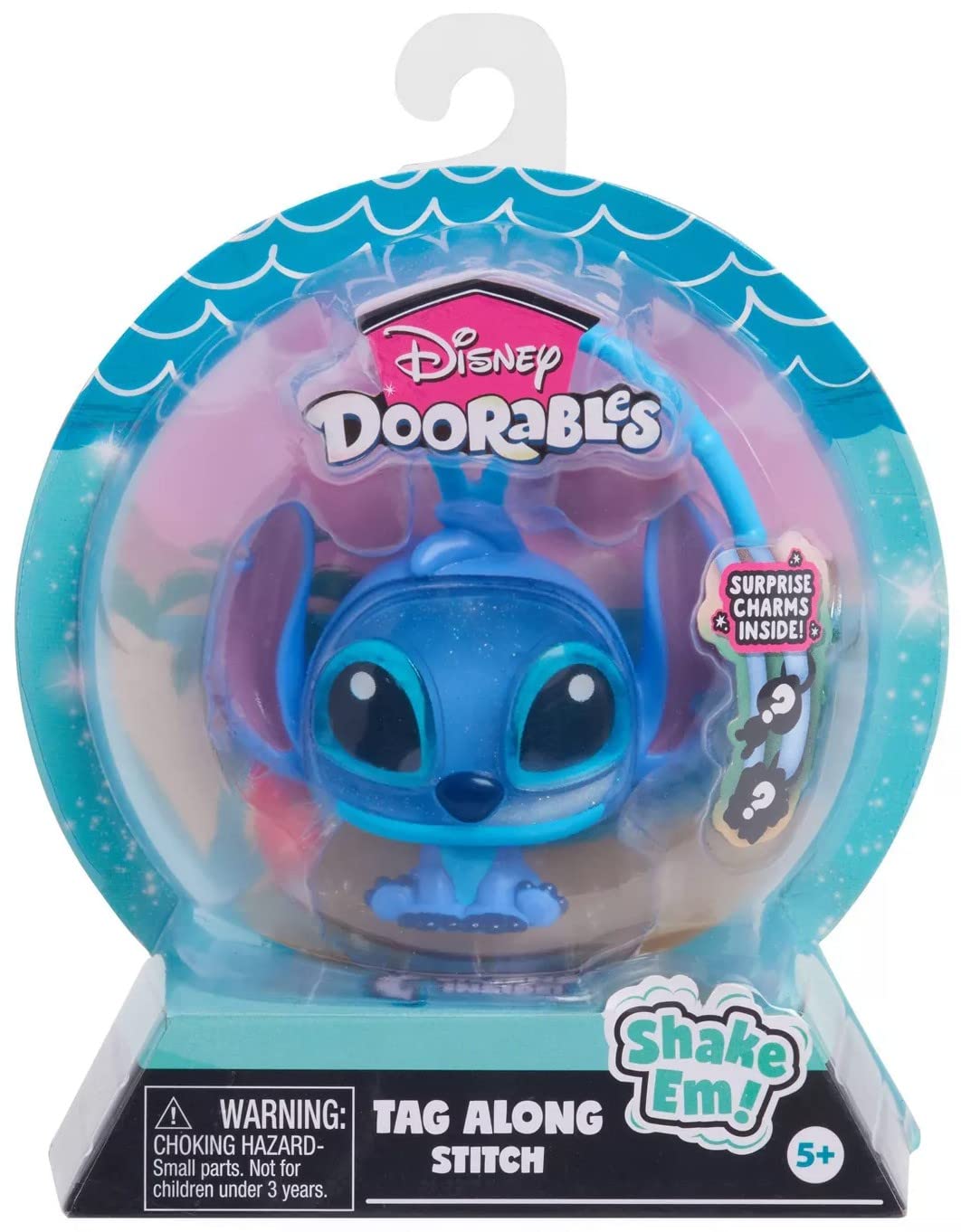 Figura Portátil Disney Doorables Tag-a-longs Stitch Series 1 - Venta Internacional.