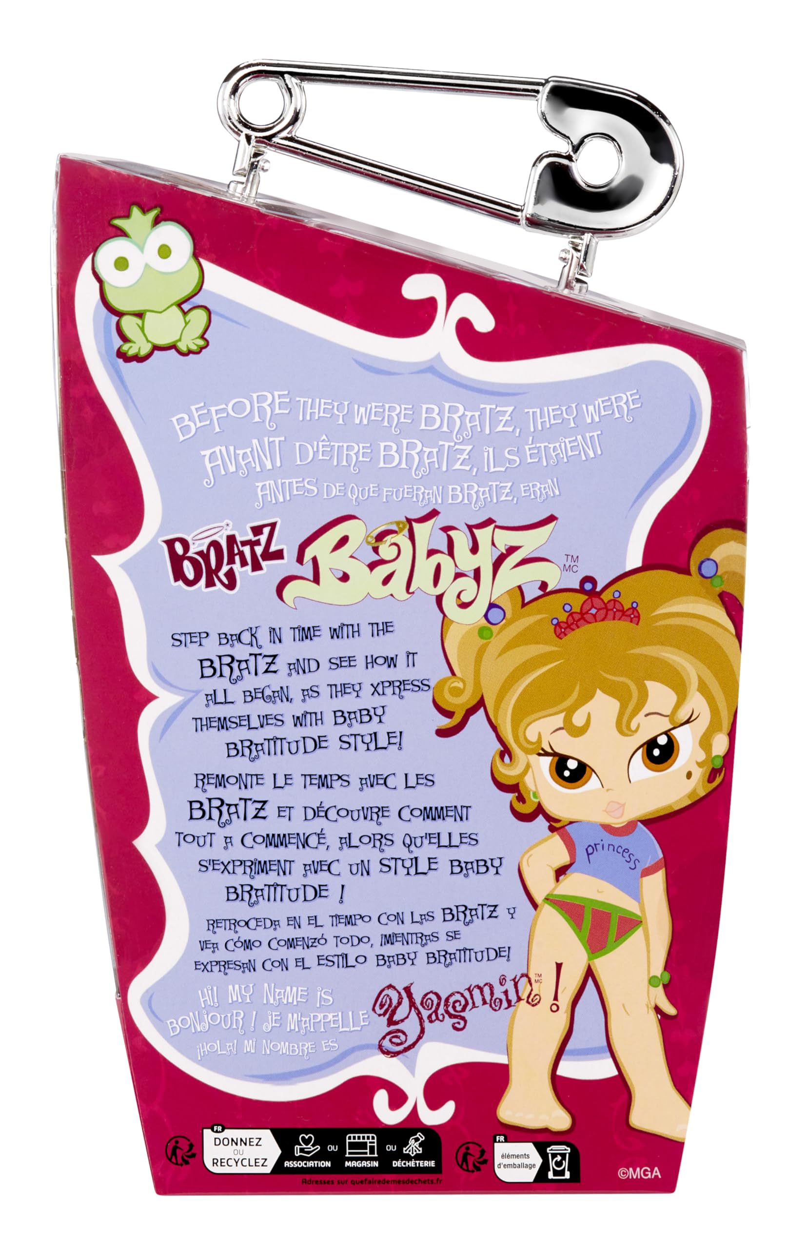Foto 8 pulgar | Muñeca De Moda Bratz Babyz Yasmin Con Ropa Real Y Mascotas - Venta Internacional.