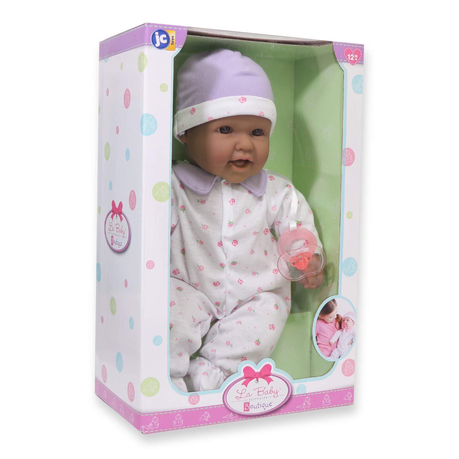 Foto 6 | Baby Doll Jc Toys La Baby Hispanic, 40 Cm, Suave Y Lavable Para El Cuerpo - Venta Internacional.