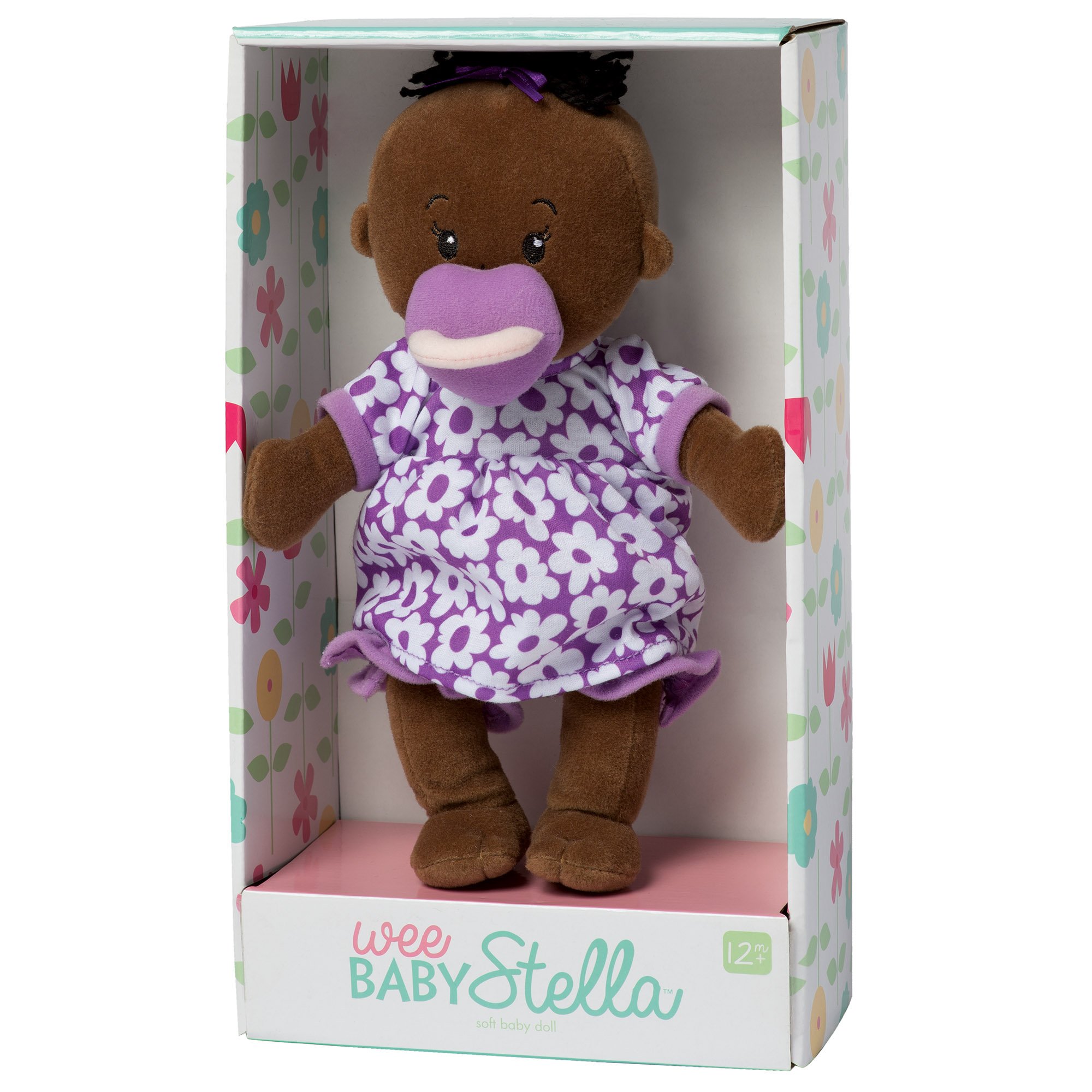 Foto 7 pulgar | Muñeca Suave Manhattan Toy Wee Baby Stella Brown 30 Cm - Venta Internacional.